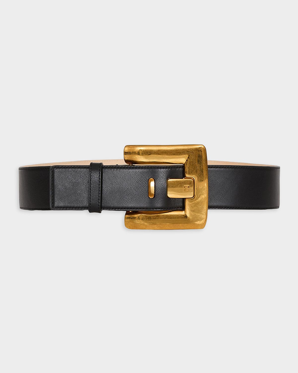Balmain Anthem Leather Belt