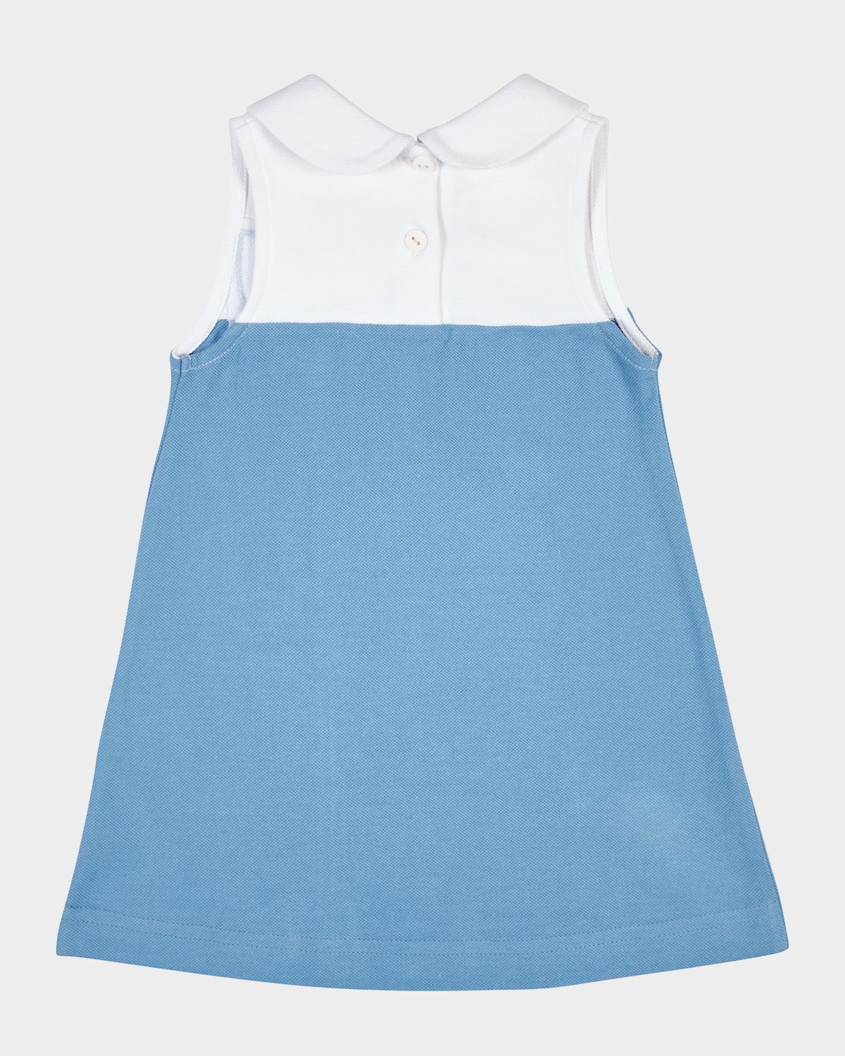 Florence Eiseman Girl 's Tulip Pique Knit Mini Dress, Size 2T-8