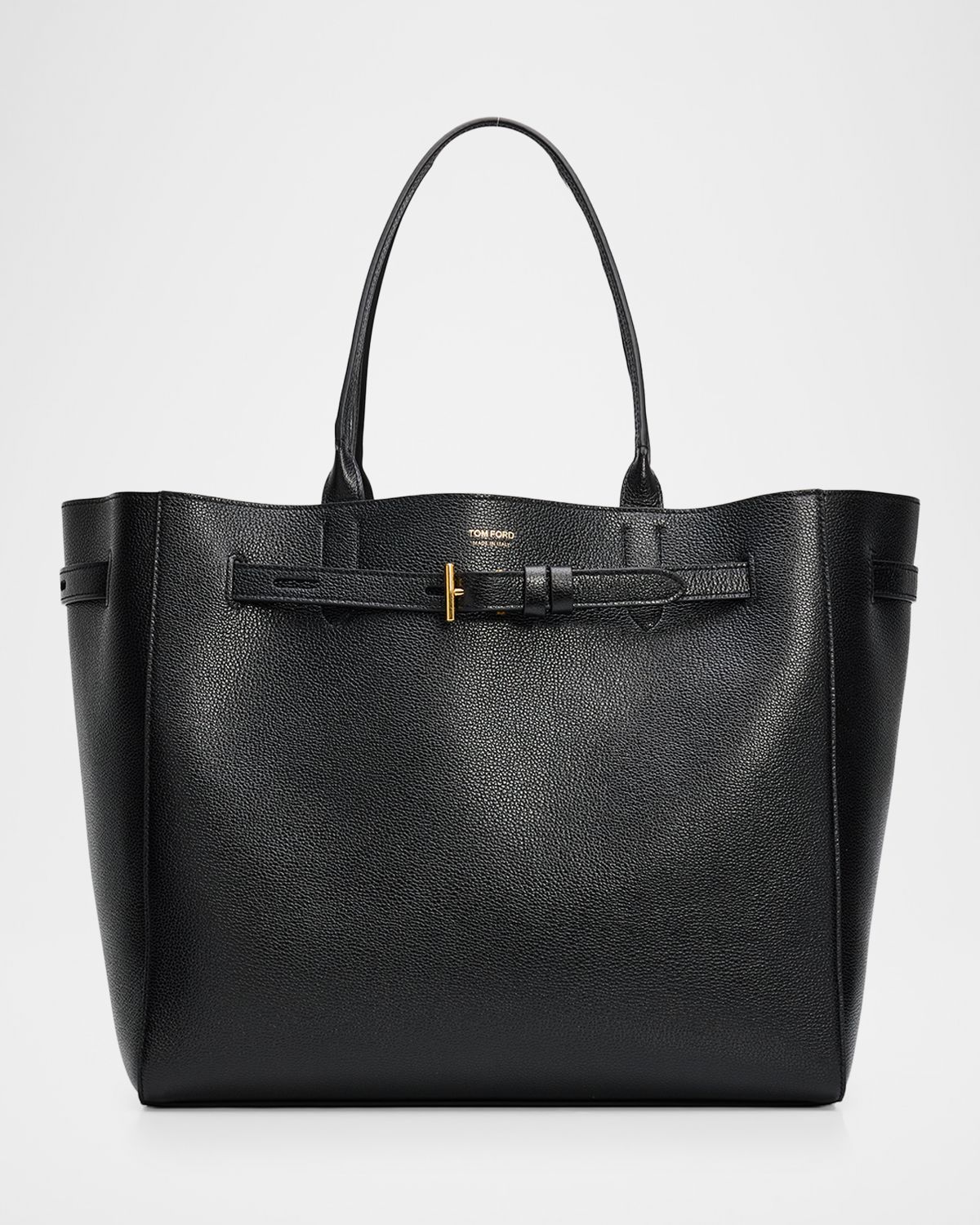 TOM FORD Audrey Large Grained Leather Tote Bag | Thumbnail 7