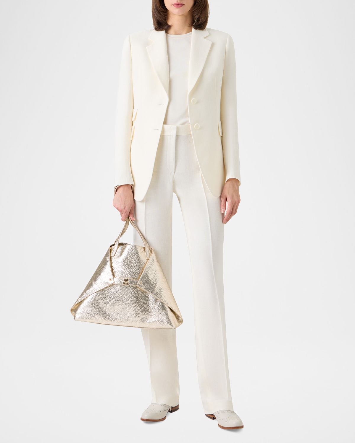 Akris Arie Double-Faced Linen-Wool Jacket | Thumbnail 6 Akris Arie Double-Faced Linen-Wool Jacket | Thumbnail 6