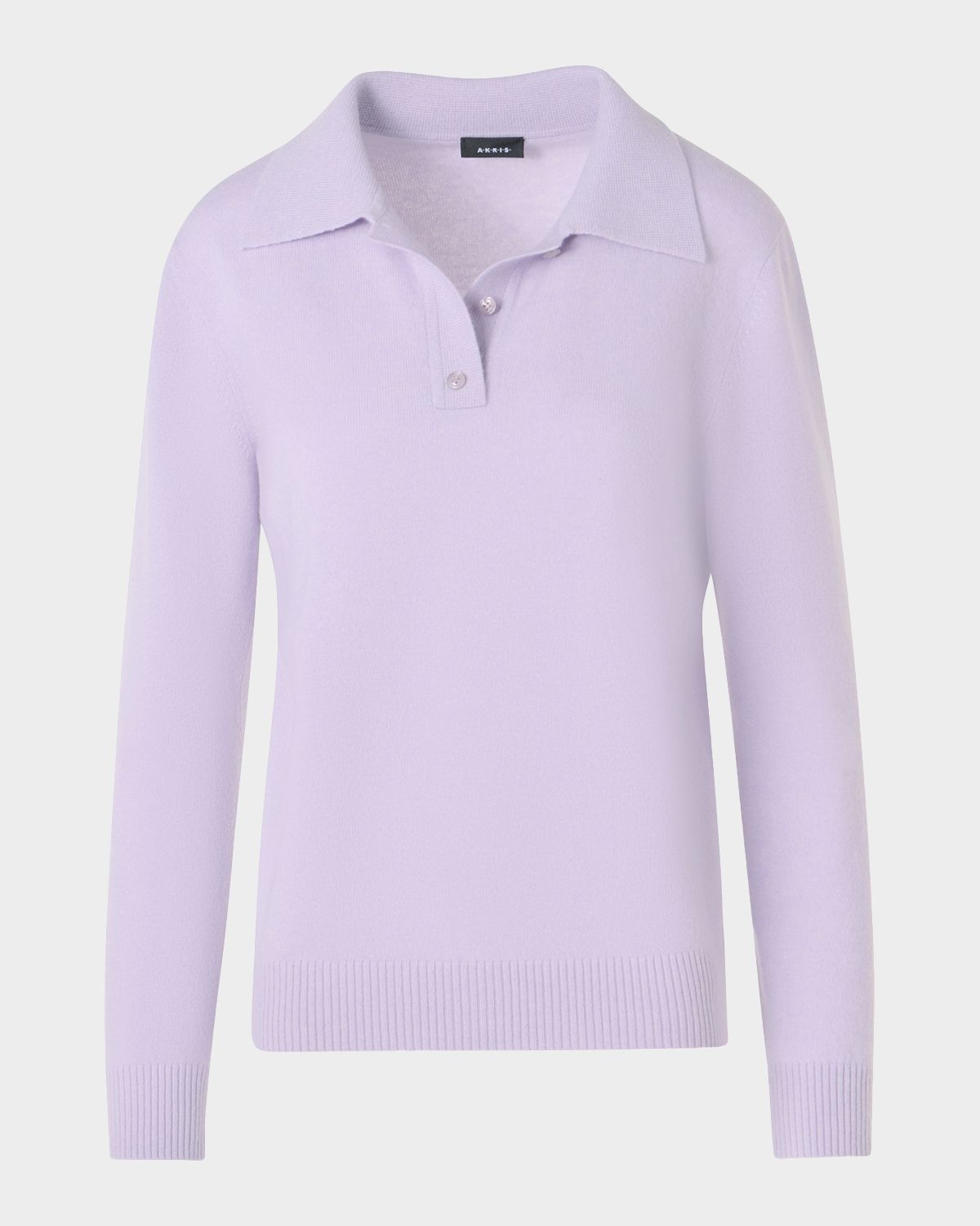 Akris Cashmere Knit Polo Sweater