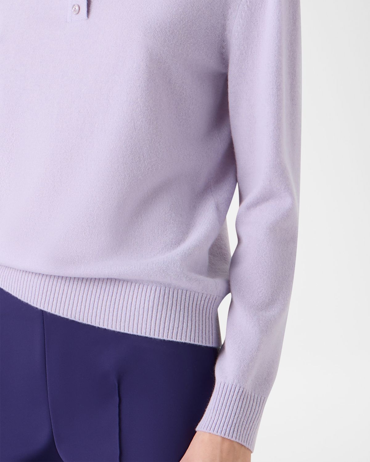 Akris Cashmere Knit Polo Sweater | Thumbnail 5 Akris Cashmere Knit Polo Sweater | Thumbnail 5