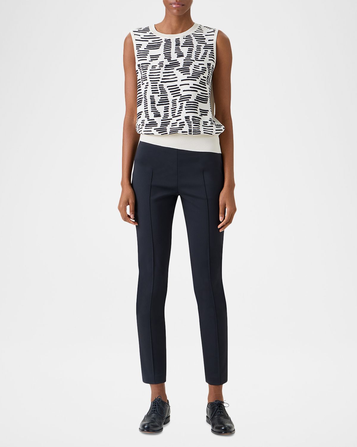 Akris Dance Movements Sleeveless Silk Top | Thumbnail 6 Akris Dance Movements Sleeveless Silk Top | Thumbnail 6