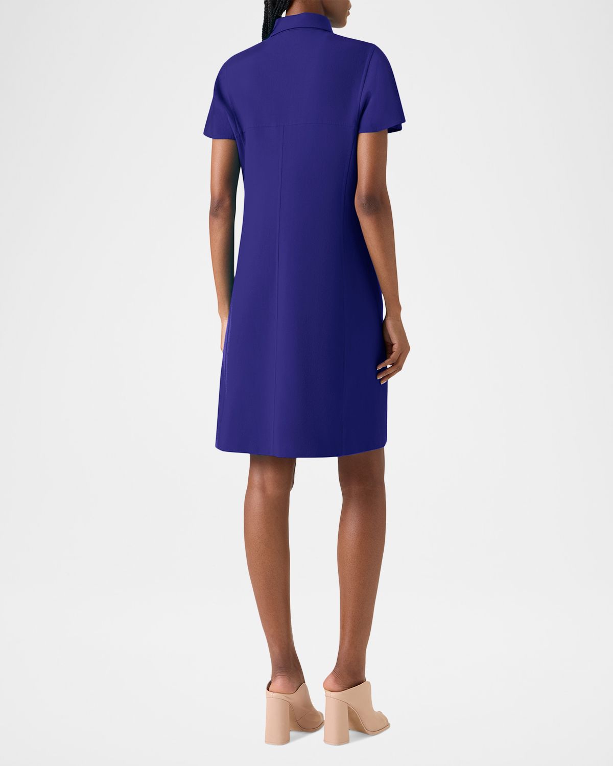 Akris Cotton-Silk Stretch Polo Dress | Thumbnail 3 Akris Cotton-Silk Stretch Polo Dress | Thumbnail 3