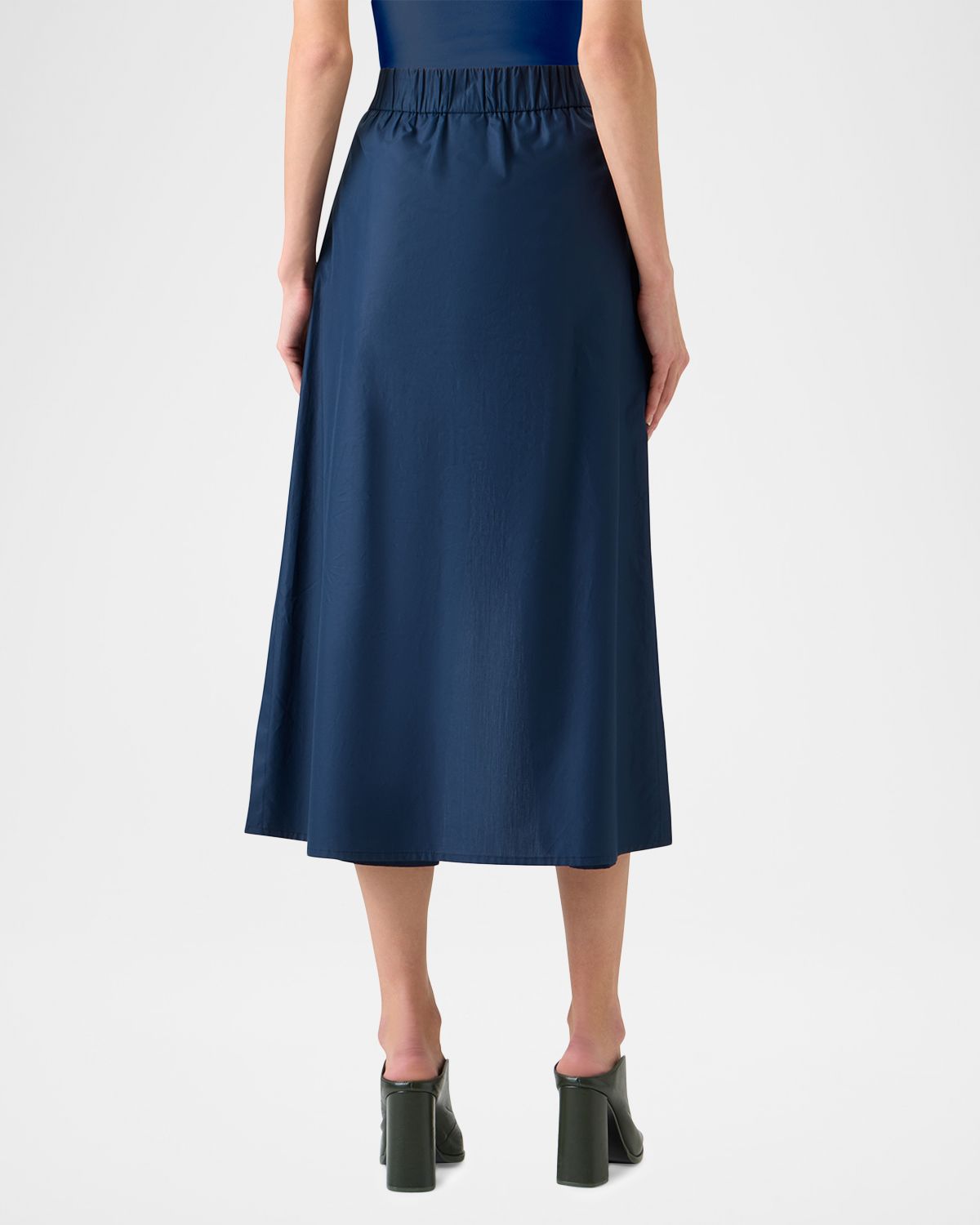 Akris Chiyoko Cotton Poplin Double-Layer Pants | Thumbnail 3