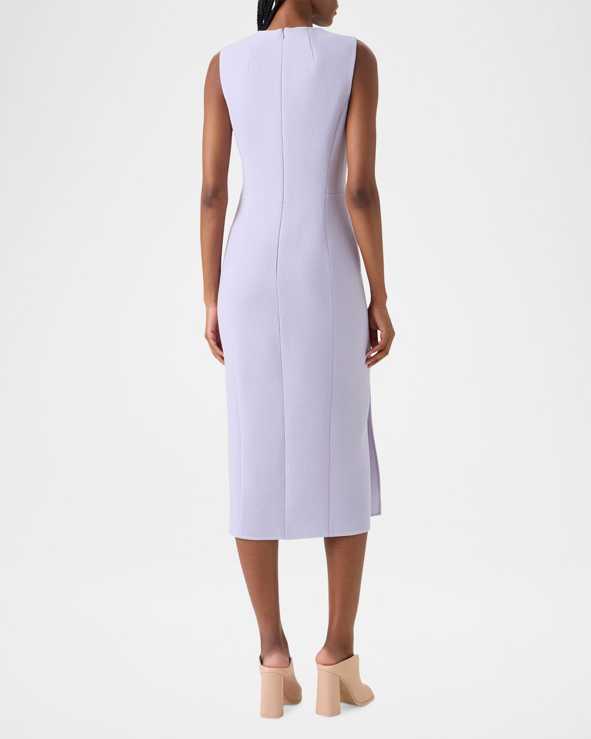 Akris Wool Crepe Sleeveless Sheath Dress | Thumbnail 3 Akris Wool Crepe Sleeveless Sheath Dress | Thumbnail 3