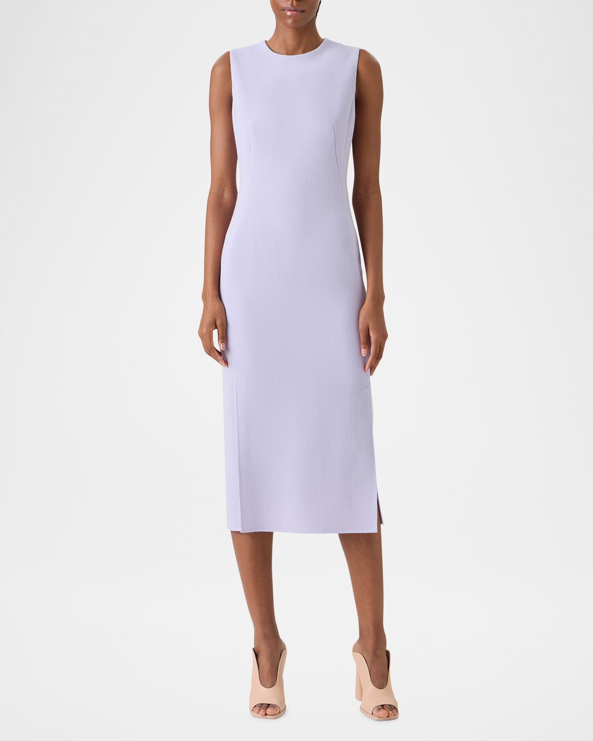 Akris Wool Crepe Sleeveless Sheath Dress | Thumbnail 4 Akris Wool Crepe Sleeveless Sheath Dress | Thumbnail 4