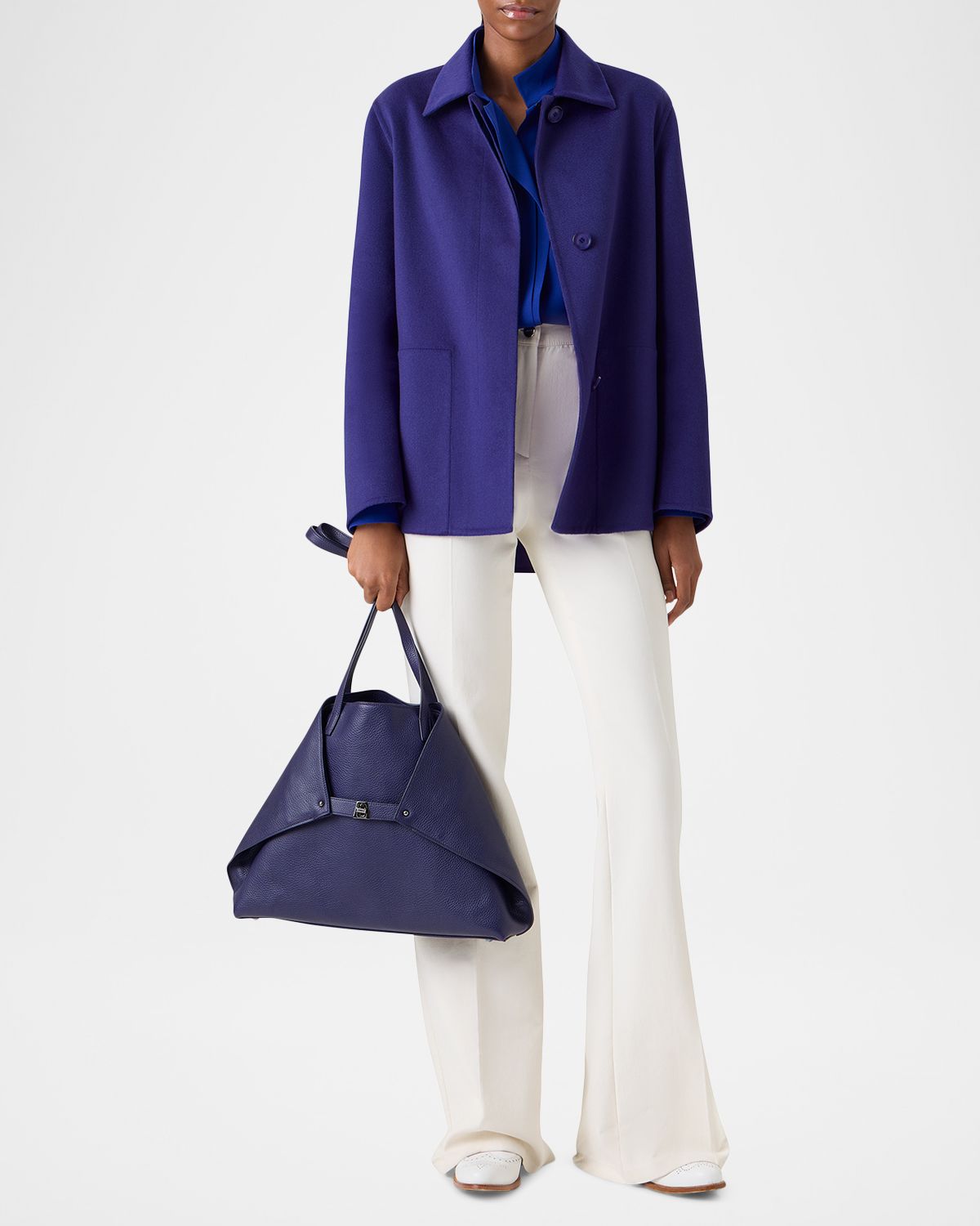 Akris Laars Cashmere Long Jacket | Thumbnail 7 Akris Laars Cashmere Long Jacket | Thumbnail 7