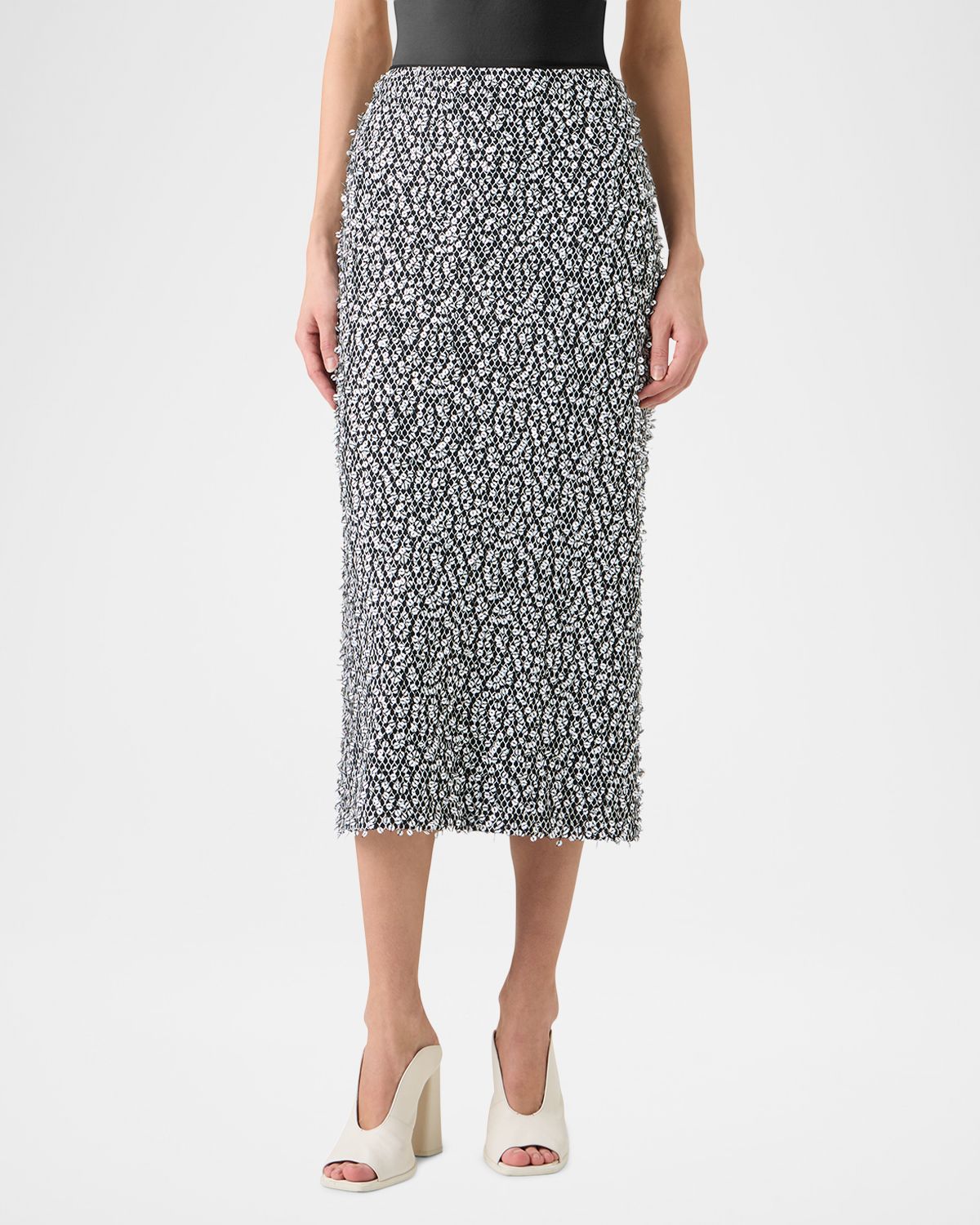 Akris Sequined Midi Tube Skirt | Thumbnail 3 Akris Sequined Midi Tube Skirt | Thumbnail 3