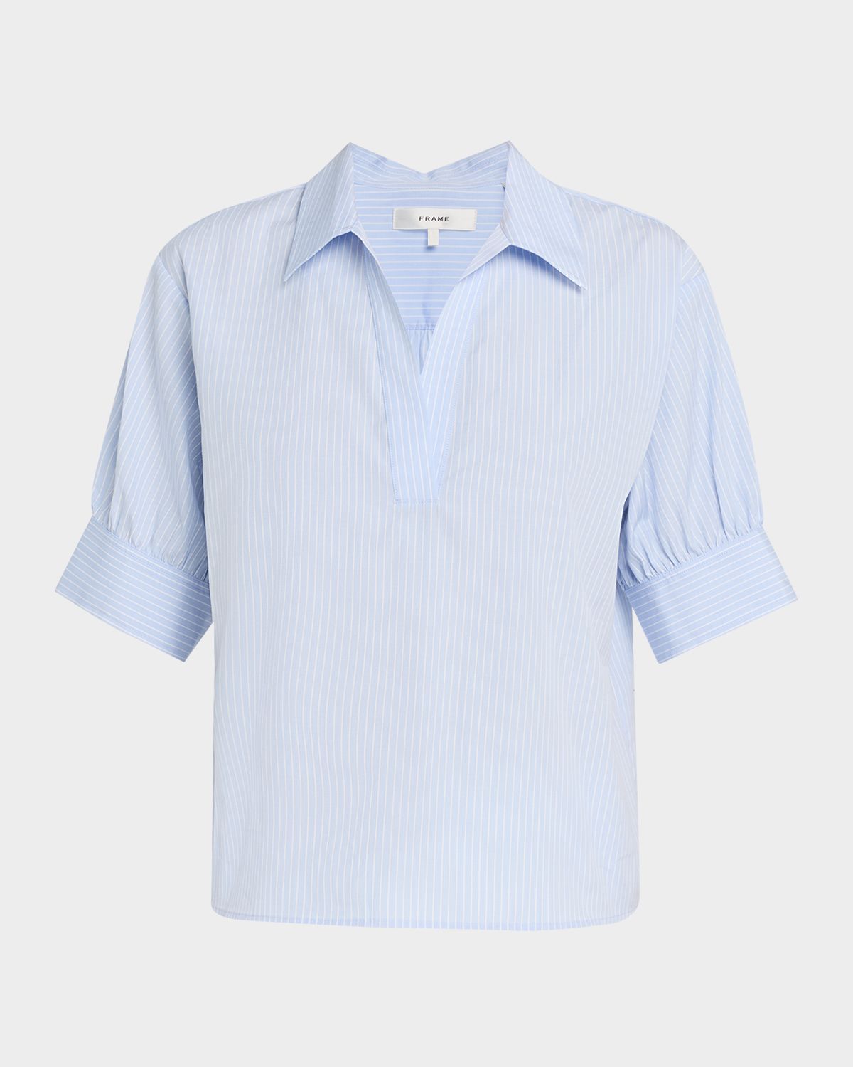 FRAME The Striped Popover Top | Thumbnail 6 FRAME The Striped Popover Top | Thumbnail 6