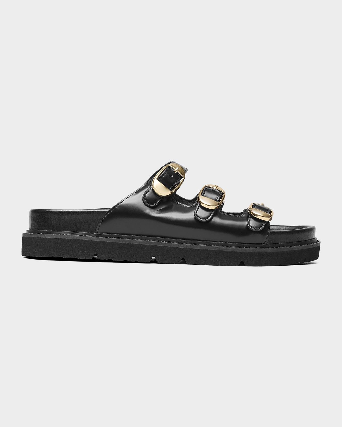 Marc Jacobs The Leather Kiki Slides