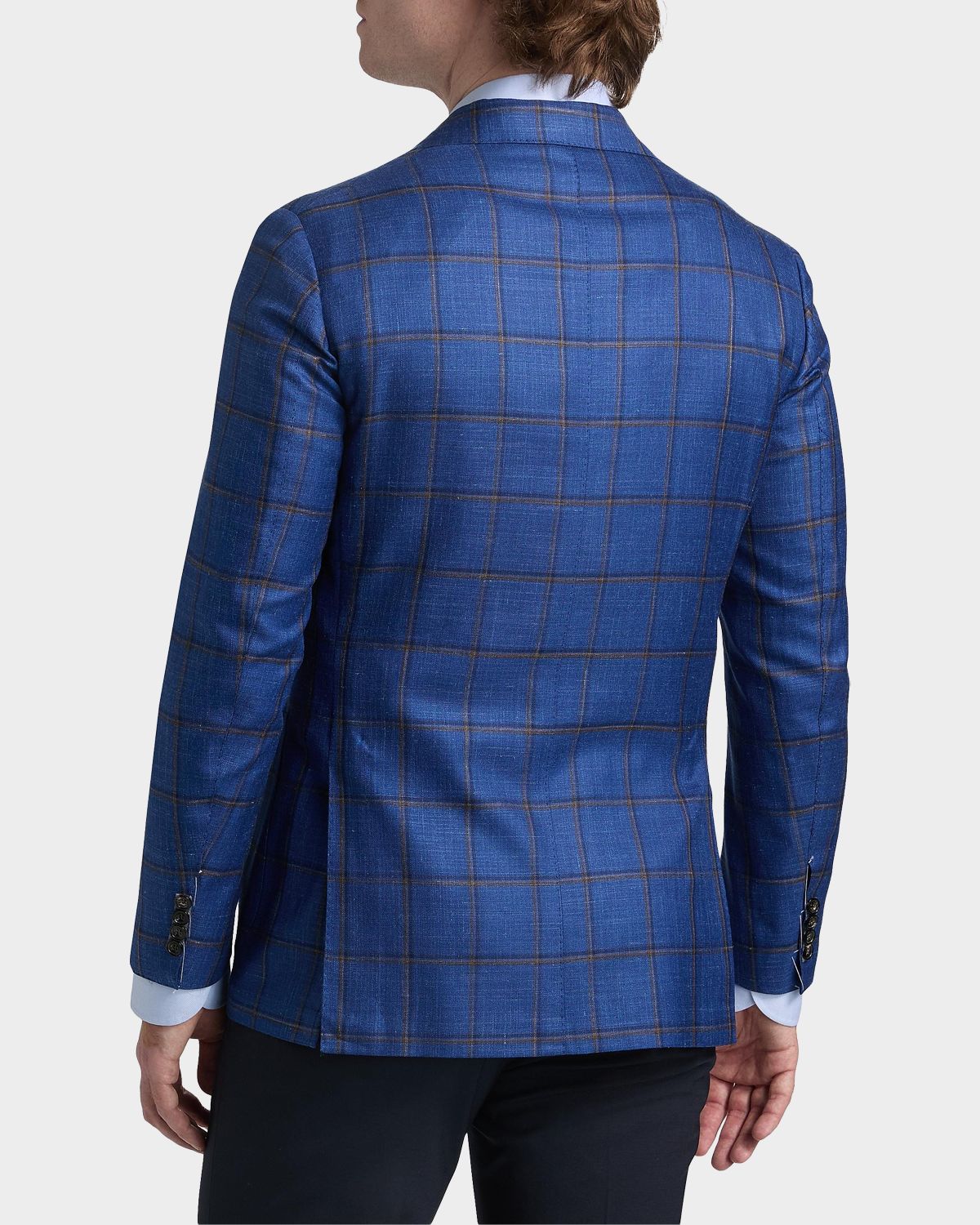 Sartorio Men 's Plaid Wool Single-Breasted Sport Coat | Thumbnail 3 Sartorio Men 's Plaid Wool Single-Breasted Sport Coat | Thumbnail 3
