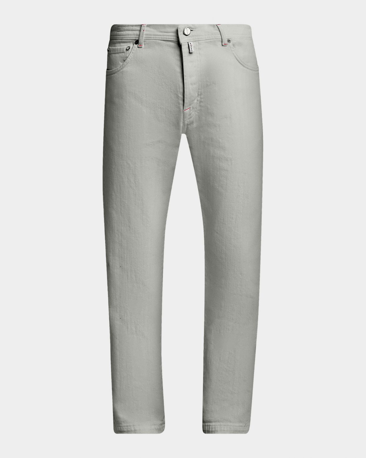 Kiton Men 's Corrabo Stretch Cotton Straight Leg Five-Pocket Pants