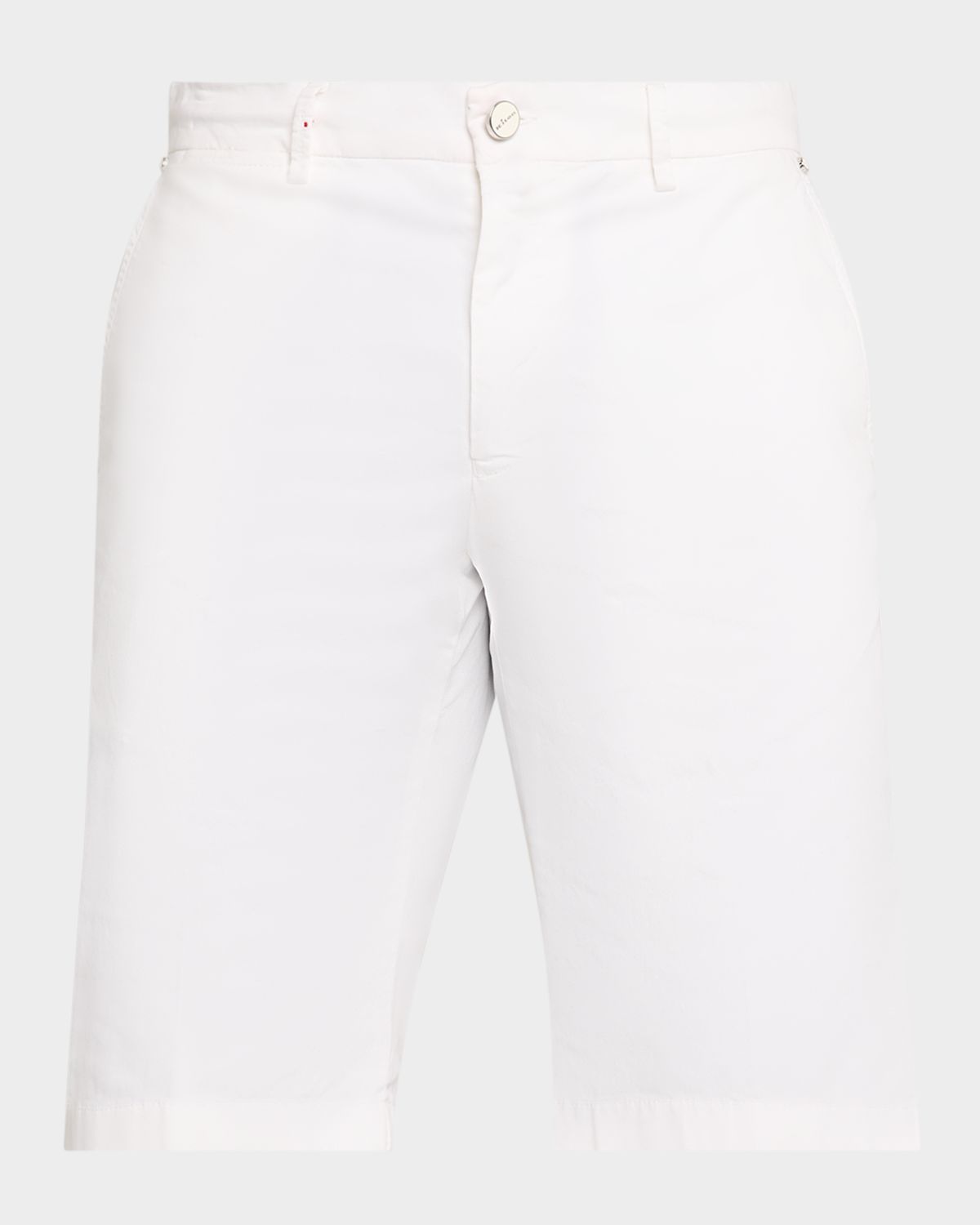 Kiton Men 's Cotton Stretch Bermuda Shorts