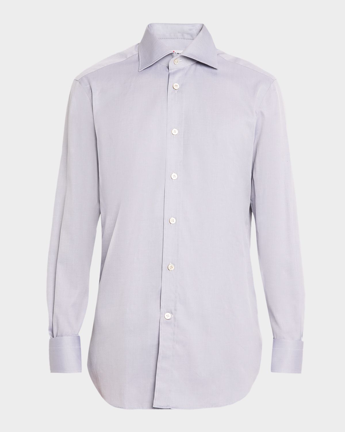 Kiton Men 's Solid Button-Front Shirt