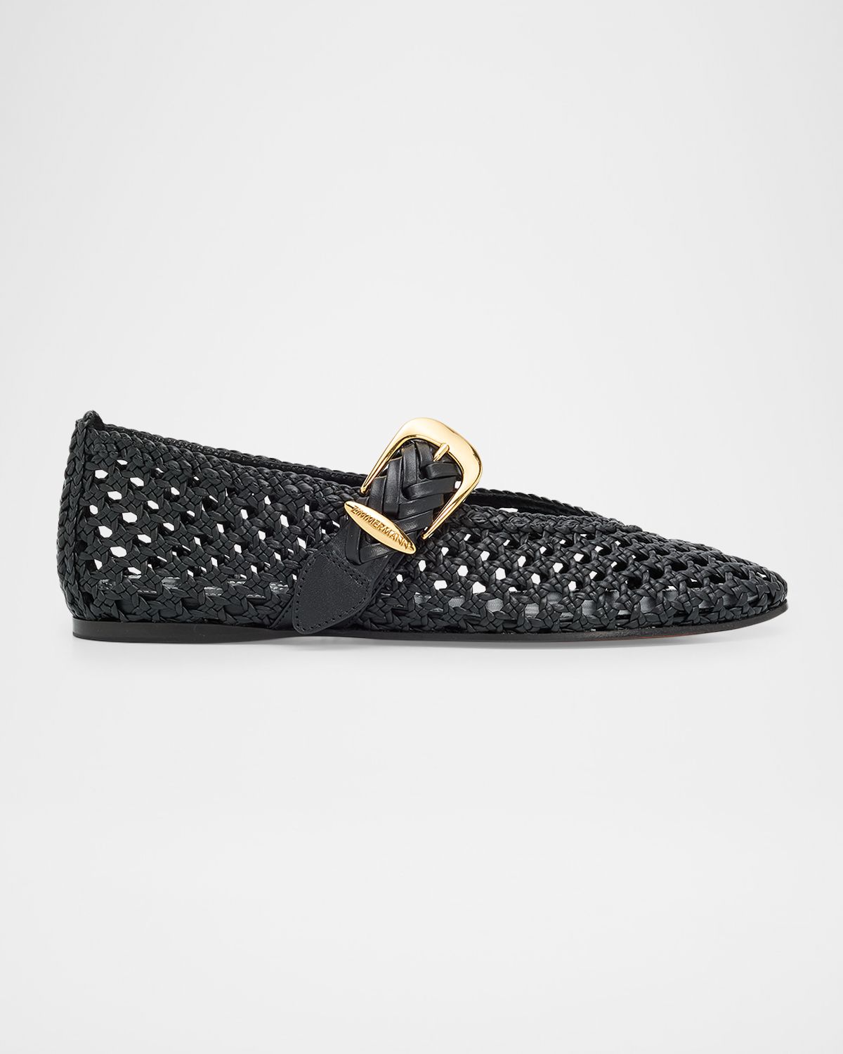 Zimmermann Alchemy Woven Leather Ballerina Flats | Thumbnail 7 Zimmermann Alchemy Woven Leather Ballerina Flats | Thumbnail 7
