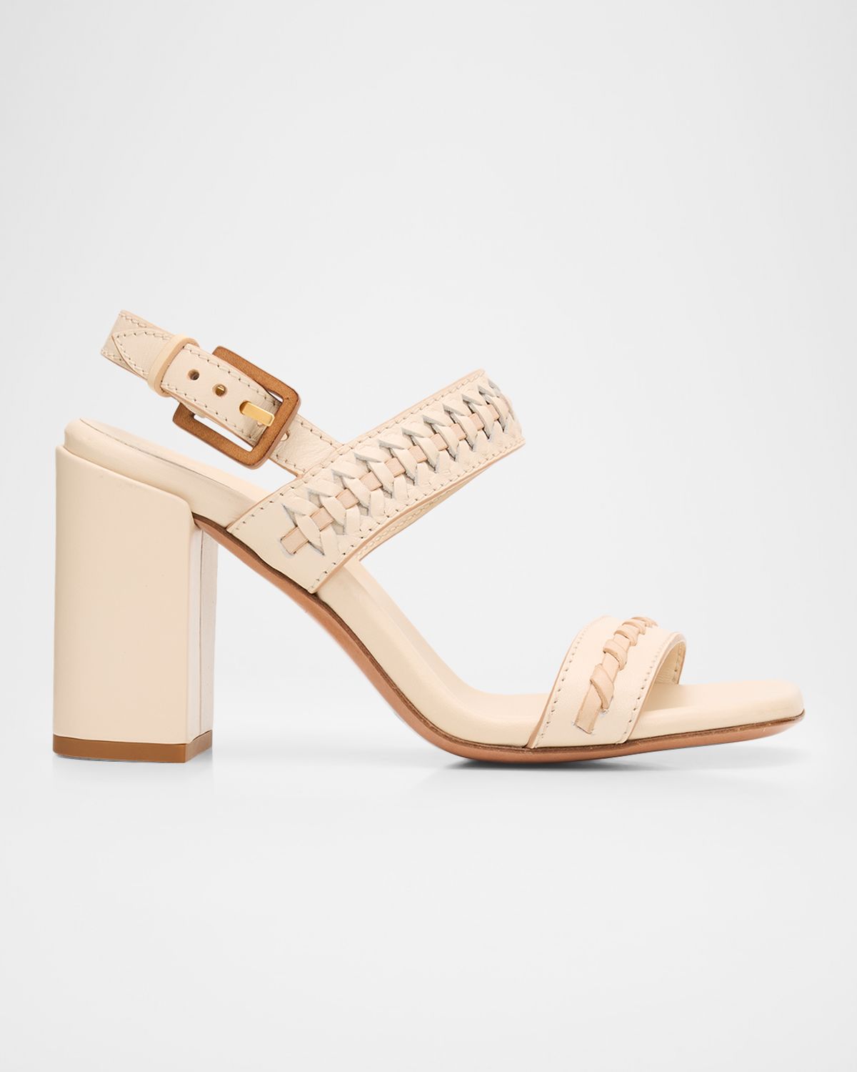 Zimmermann 85mm Alchemy Leather Block-Heel Sandals | Thumbnail 5