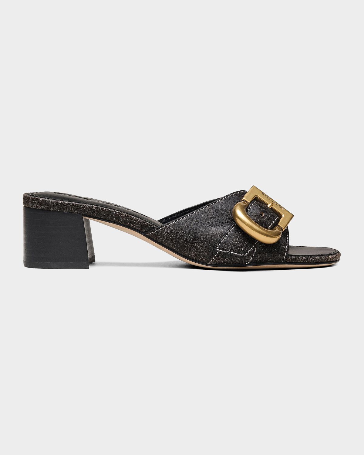 Marc Jacobs The Doll Heeled Leather Sandals