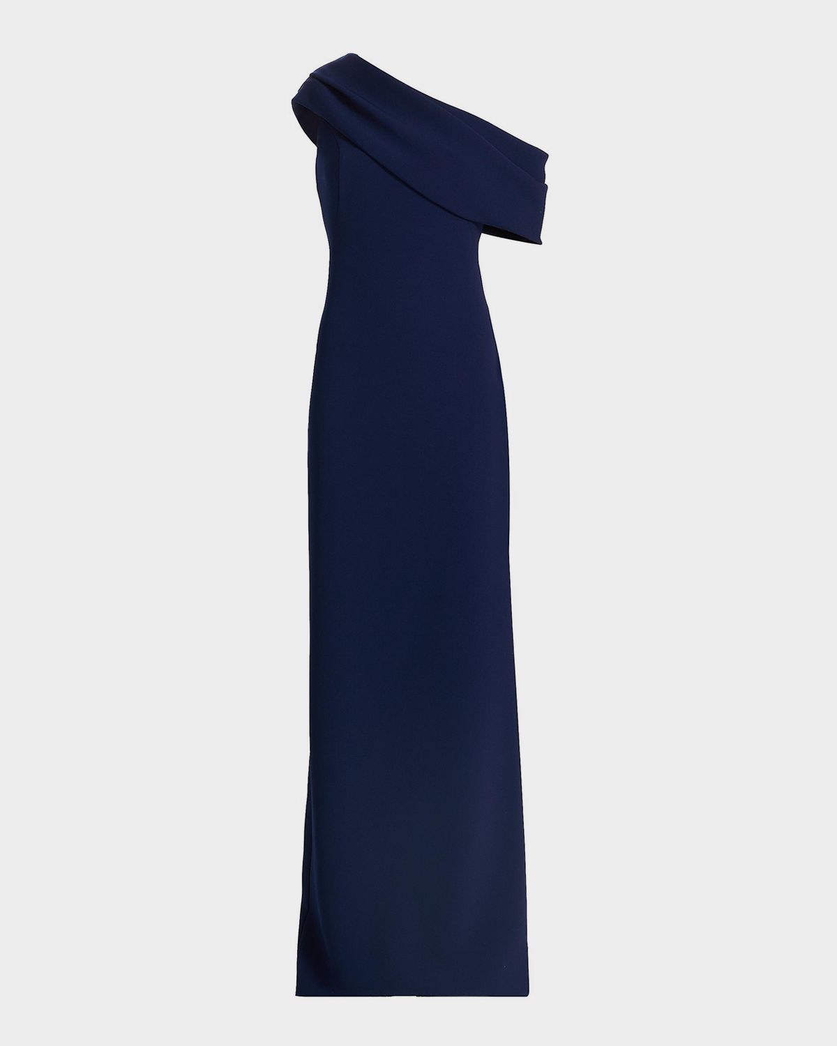 Amsale Draped One-Shoulder Gown | Thumbnail 8 Amsale Draped One-Shoulder Gown | Thumbnail 8
