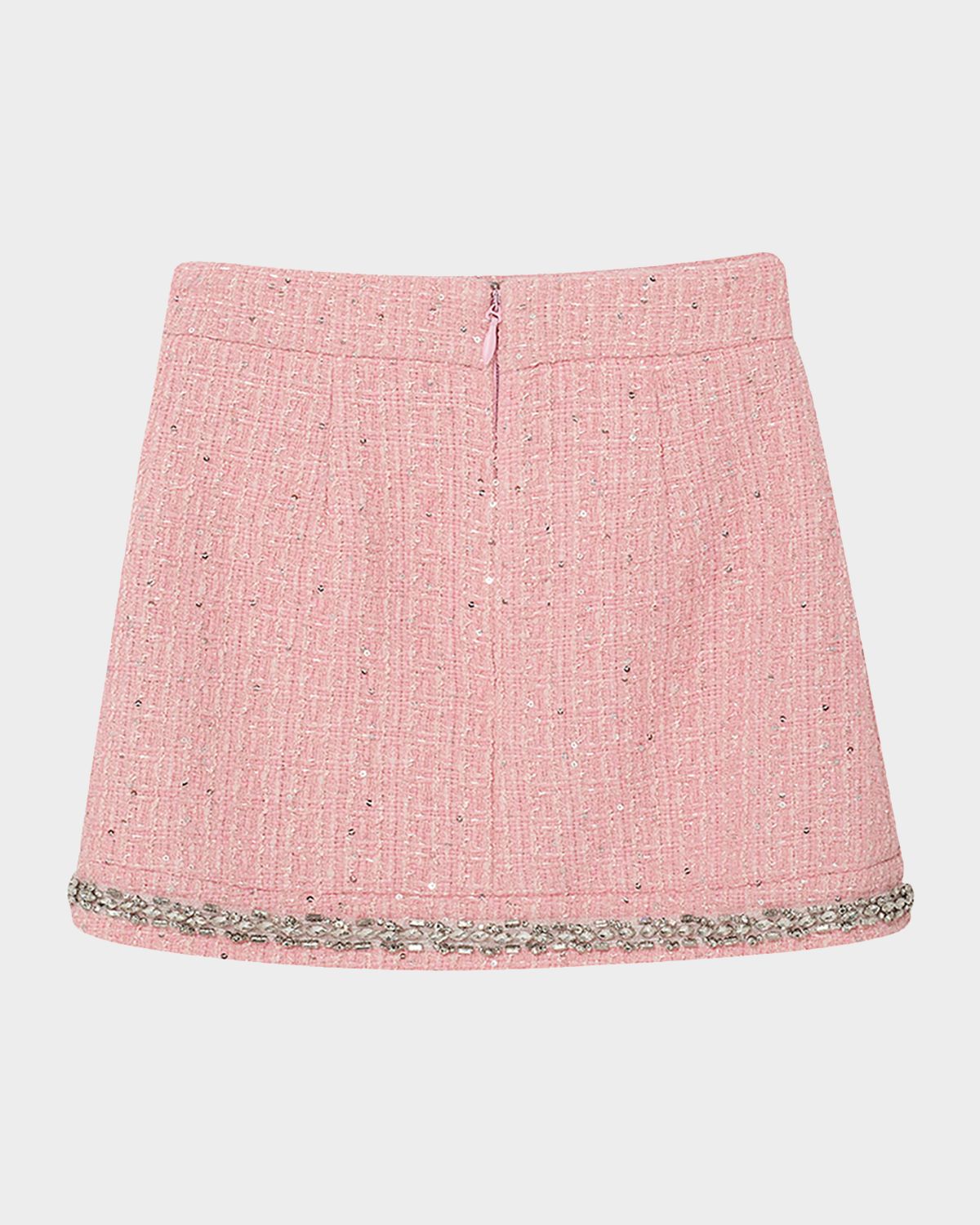 Tutu Du Monde Girl 's Audrey Sequined Boucle Mini Skirt, Size 3-7