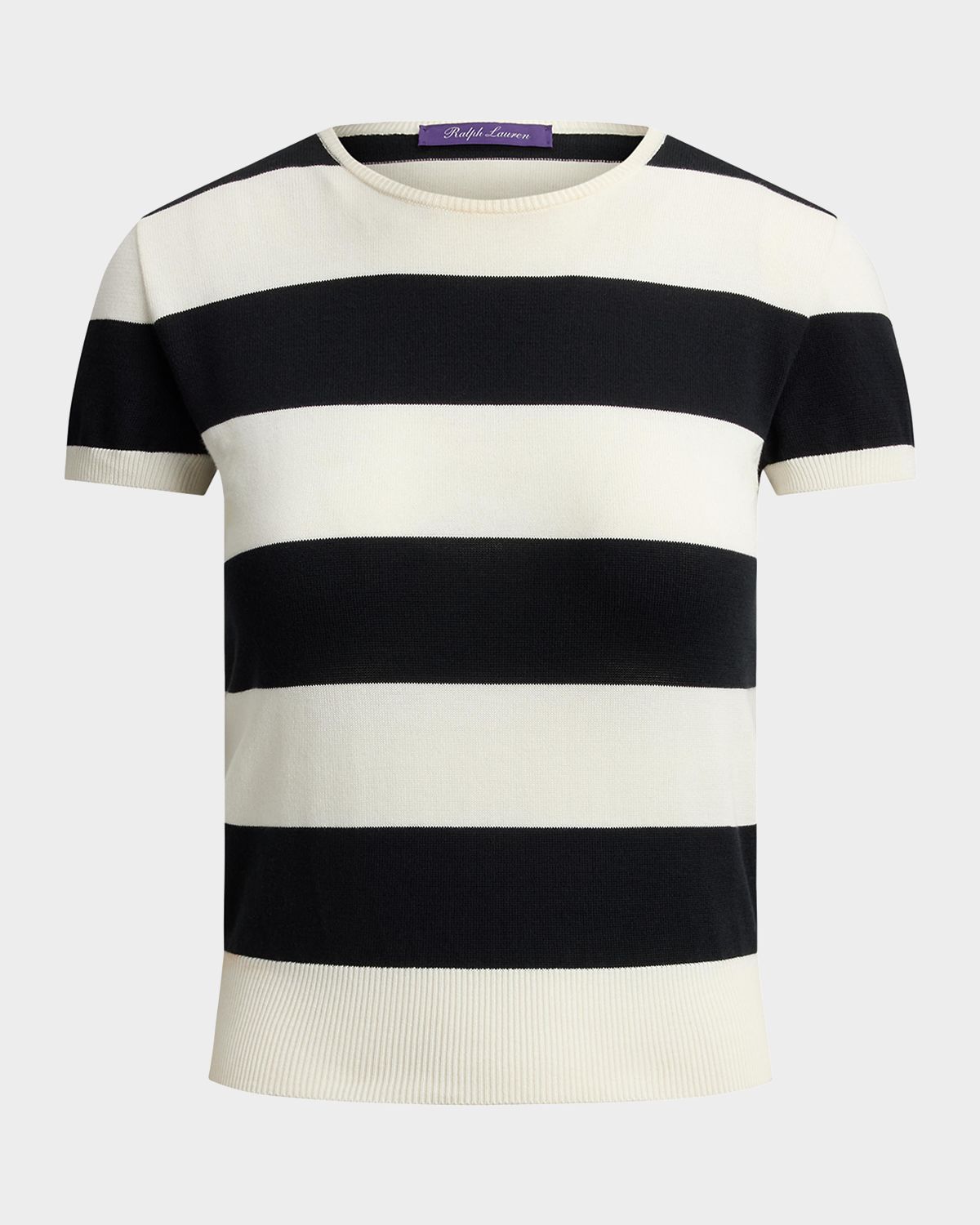 Ralph Lauren Collection Striped Short-Sleeve T-Shirt