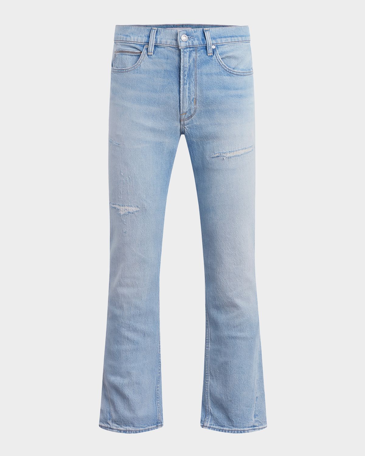 Hudson Men 's Walker Kick Flare Distressed Bootcut Jeans