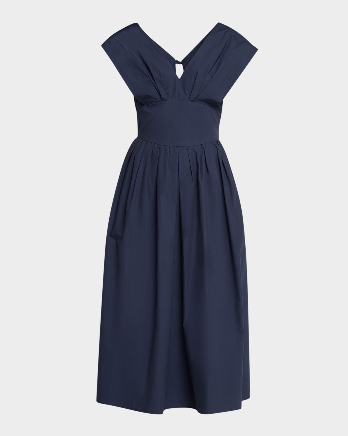Rosie Assoulin In Full Bloom Pleated Taffeta Midi Dress | Thumbnail 6 Rosie Assoulin In Full Bloom Pleated Taffeta Midi Dress | Thumbnail 6