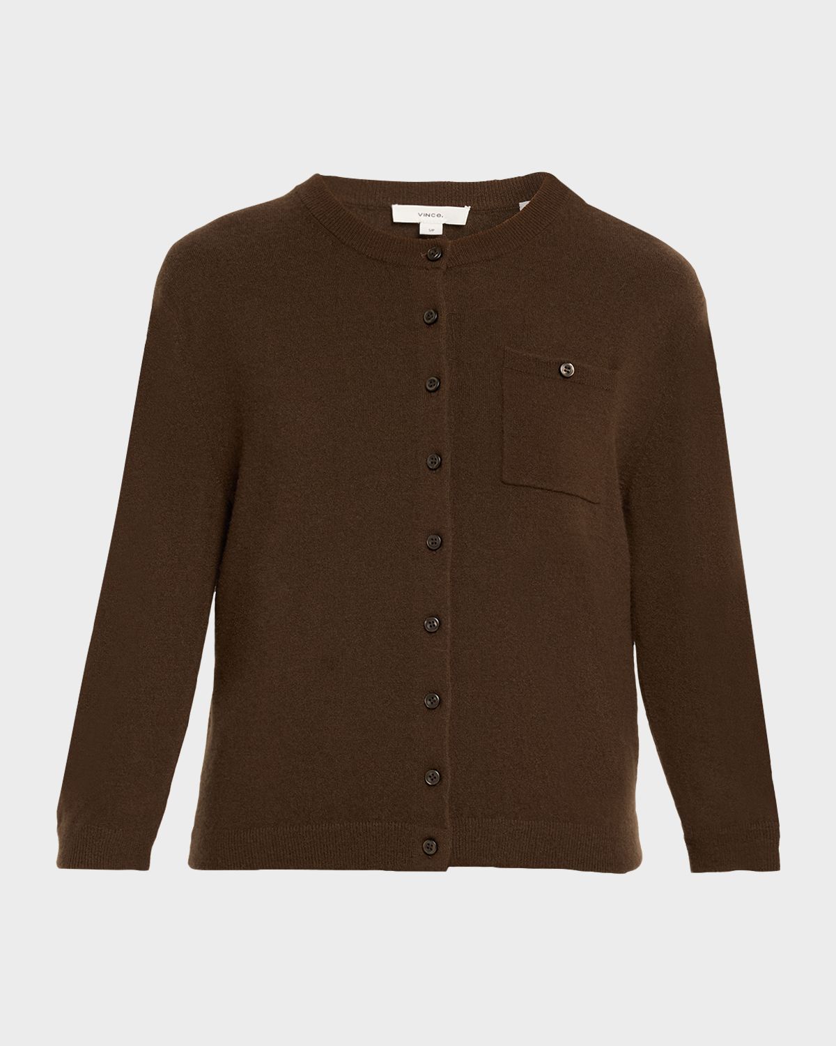 Vince Cashmere-Blend Pocket Cardigan