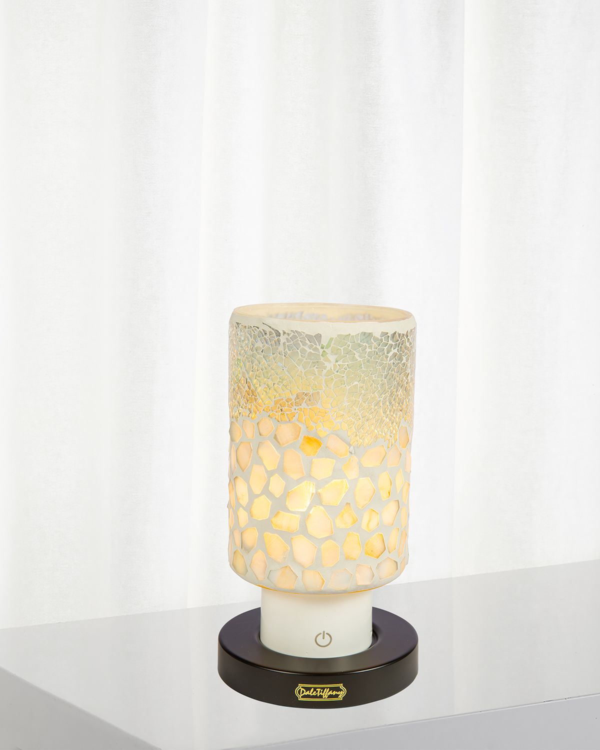 Dale Tiffany Alps Mosaic 8.5" Rechargeable Wireless Accent Lamp | Thumbnail 4 Dale Tiffany Alps Mosaic 8.5" Rechargeable Wireless Accent Lamp | Thumbnail 4