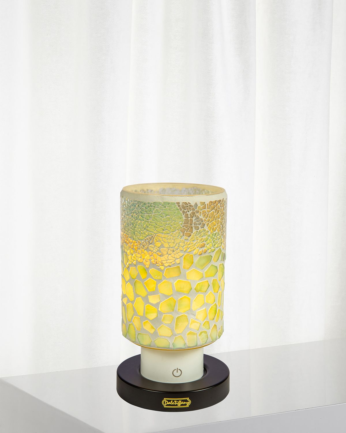 Dale Tiffany Alps Mosaic 8.5" Rechargeable Wireless Accent Lamp | Thumbnail 4 Dale Tiffany Alps Mosaic 8.5" Rechargeable Wireless Accent Lamp | Thumbnail 4