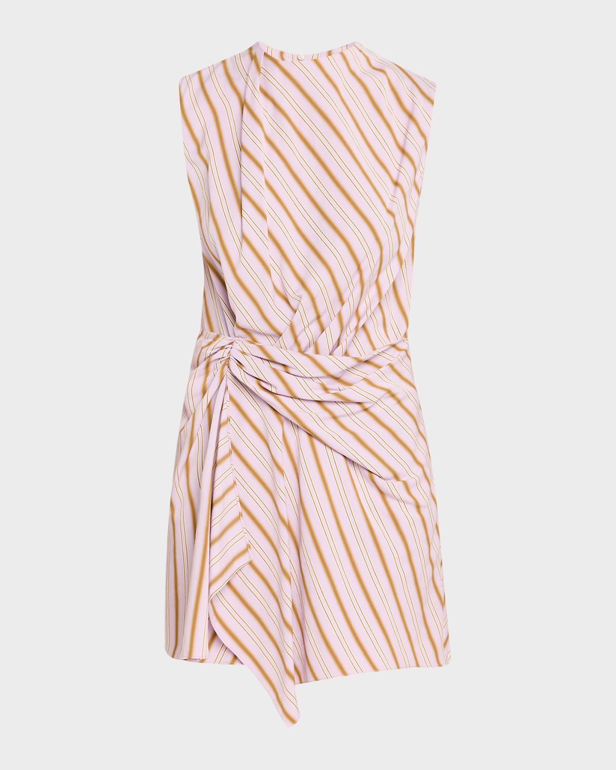 A.L.C. Dion Stripe Draped Mini Dress | Thumbnail 6