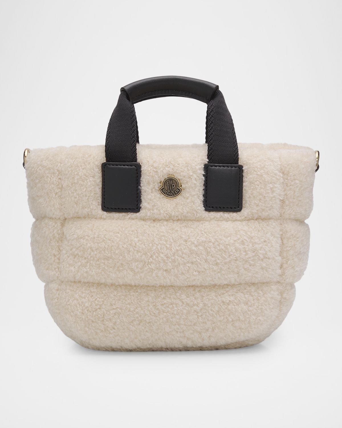 Moncler Caradoc Micro Teddy Tote Bag | Thumbnail 7 Moncler Caradoc Micro Teddy Tote Bag | Thumbnail 7