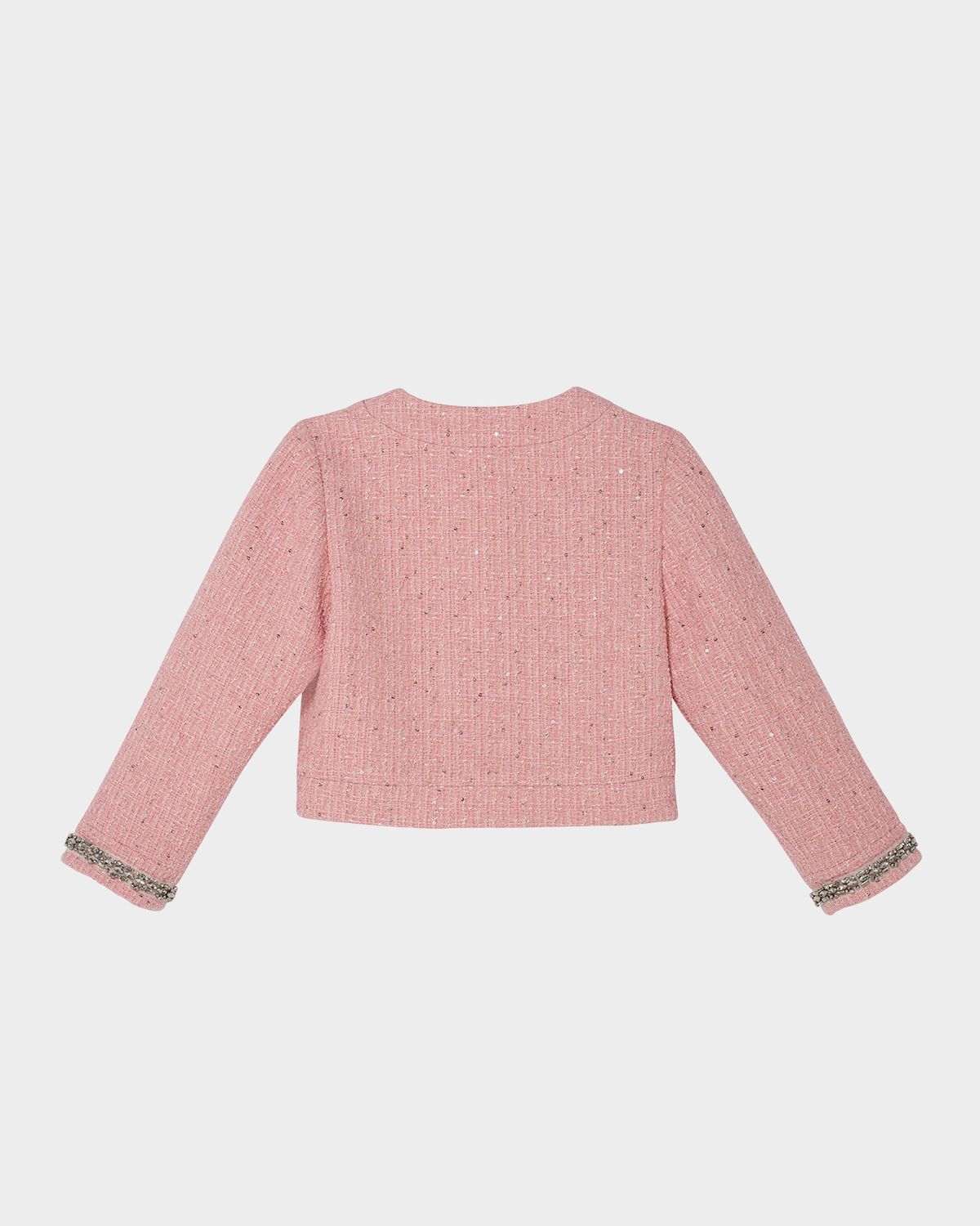Tutu Du Monde Girl 's Audrey Sequined Boucle Jacket, Size 3-14
