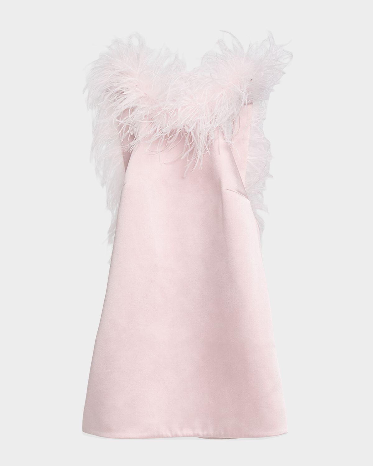 Retrofete Jorie Feathered Mini Dress