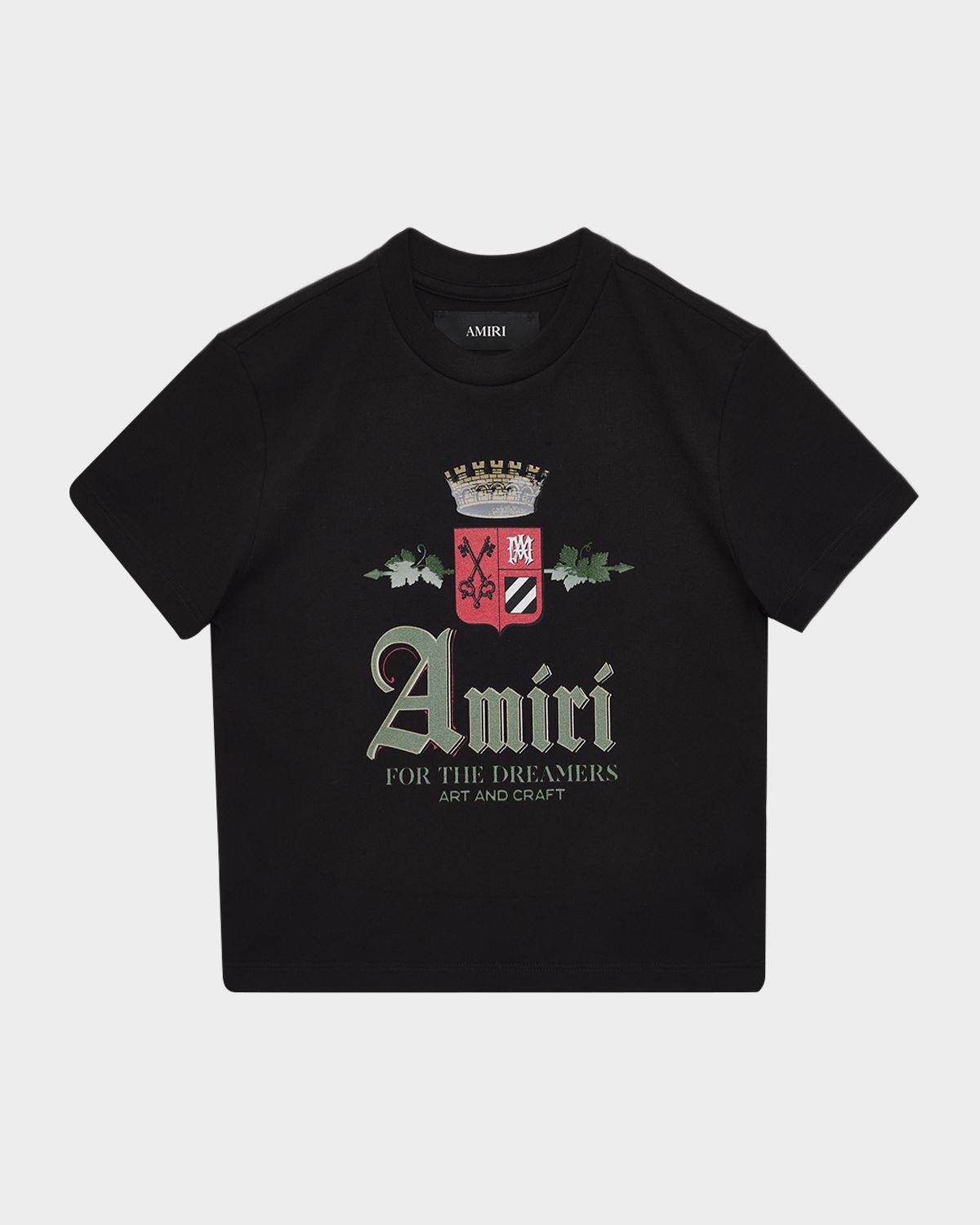 Amiri Kid 's Chateau Crown Printed T-Shirt, Size 4-12 | Thumbnail 4