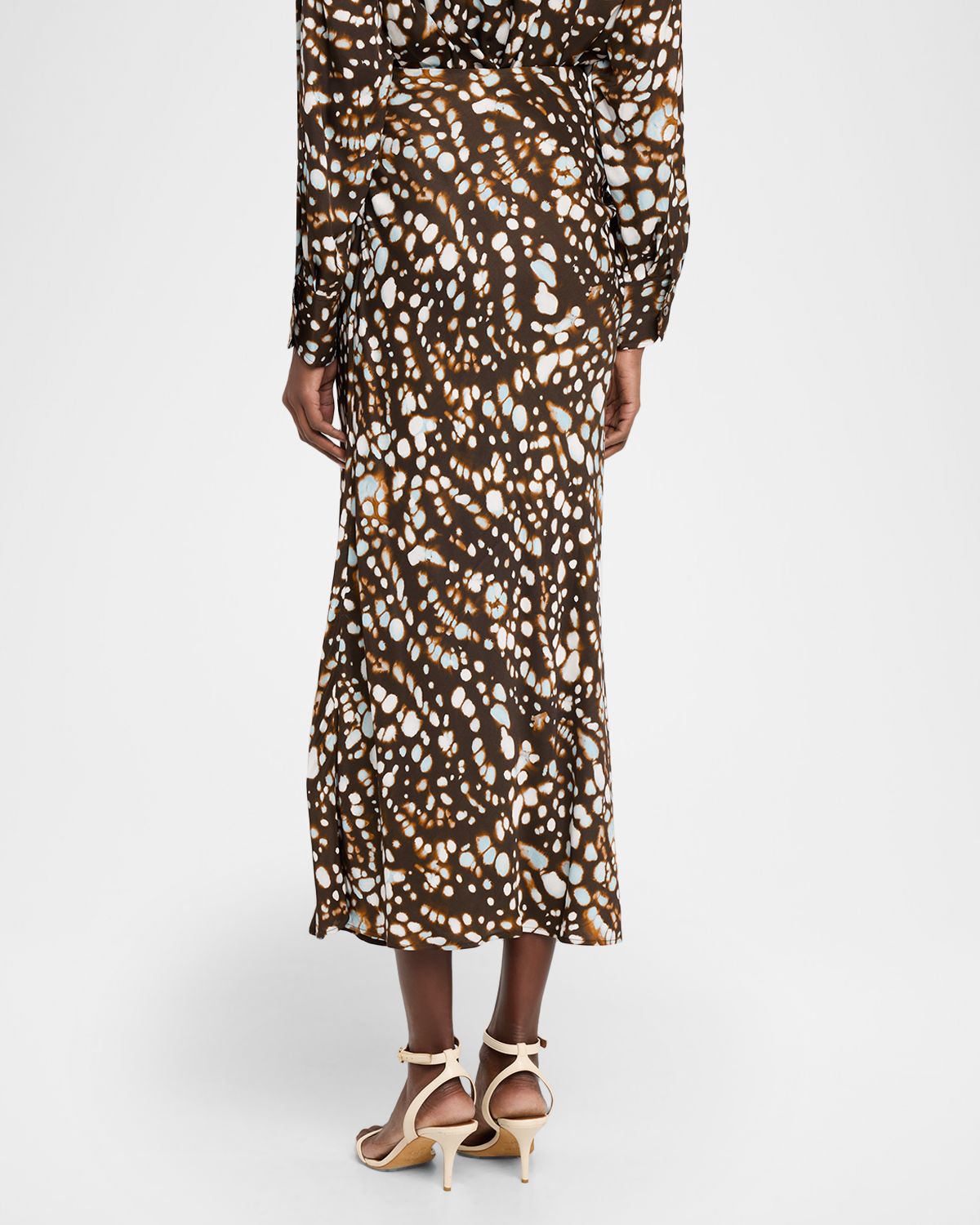 A.L.C. Jean Spotted Column Skirt | Thumbnail 3 A.L.C. Jean Spotted Column Skirt | Thumbnail 3