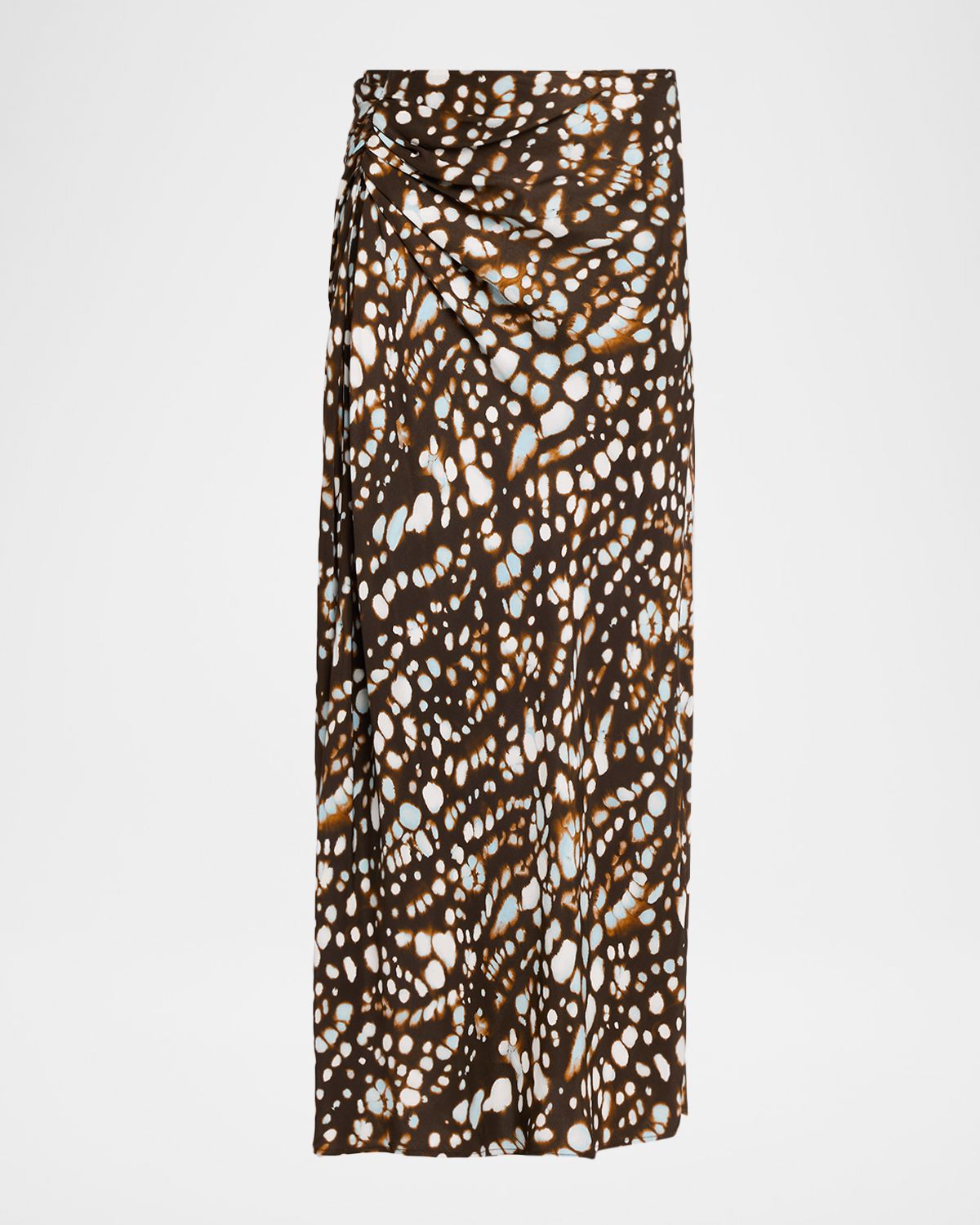 A.L.C. Jean Spotted Column Skirt