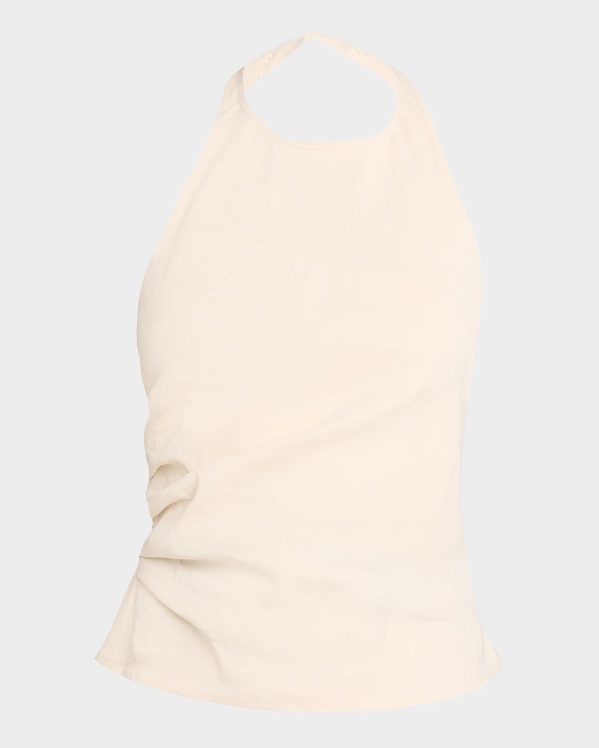 A.L.C. Sylvie Linen-Blend Halter Top