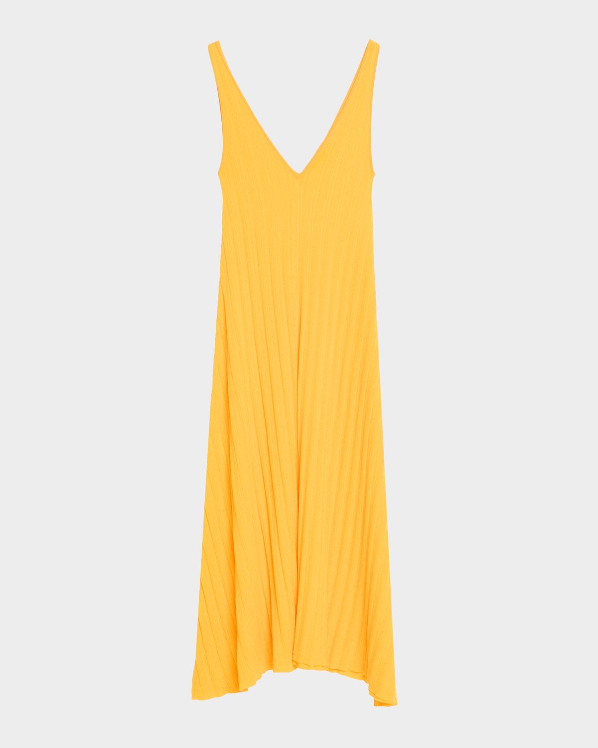Solid and Striped The Velmira Ribbed Coverup Midi Dress