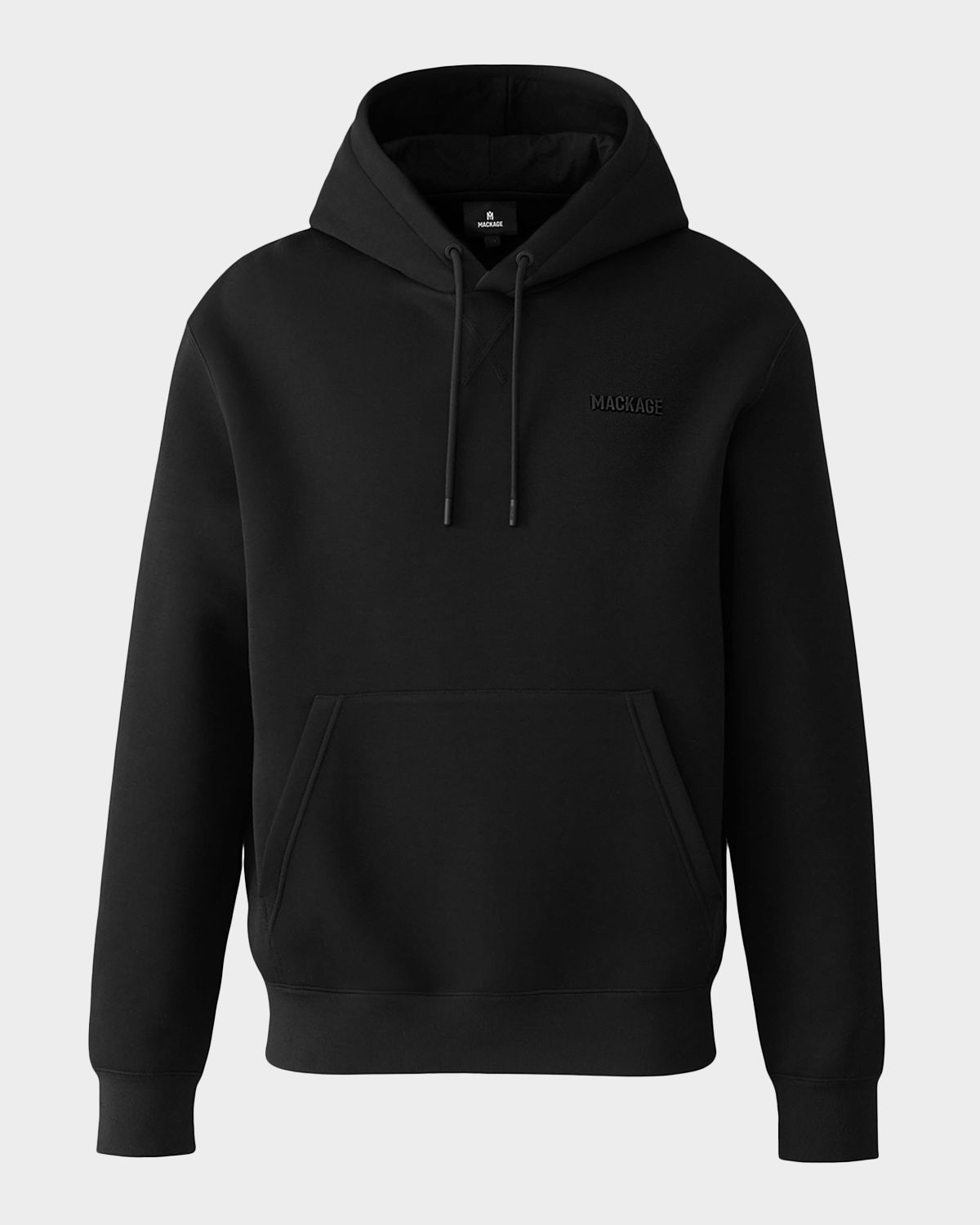 Mackage Men 's Kolton Double-Face Jersey Logo Hoodie