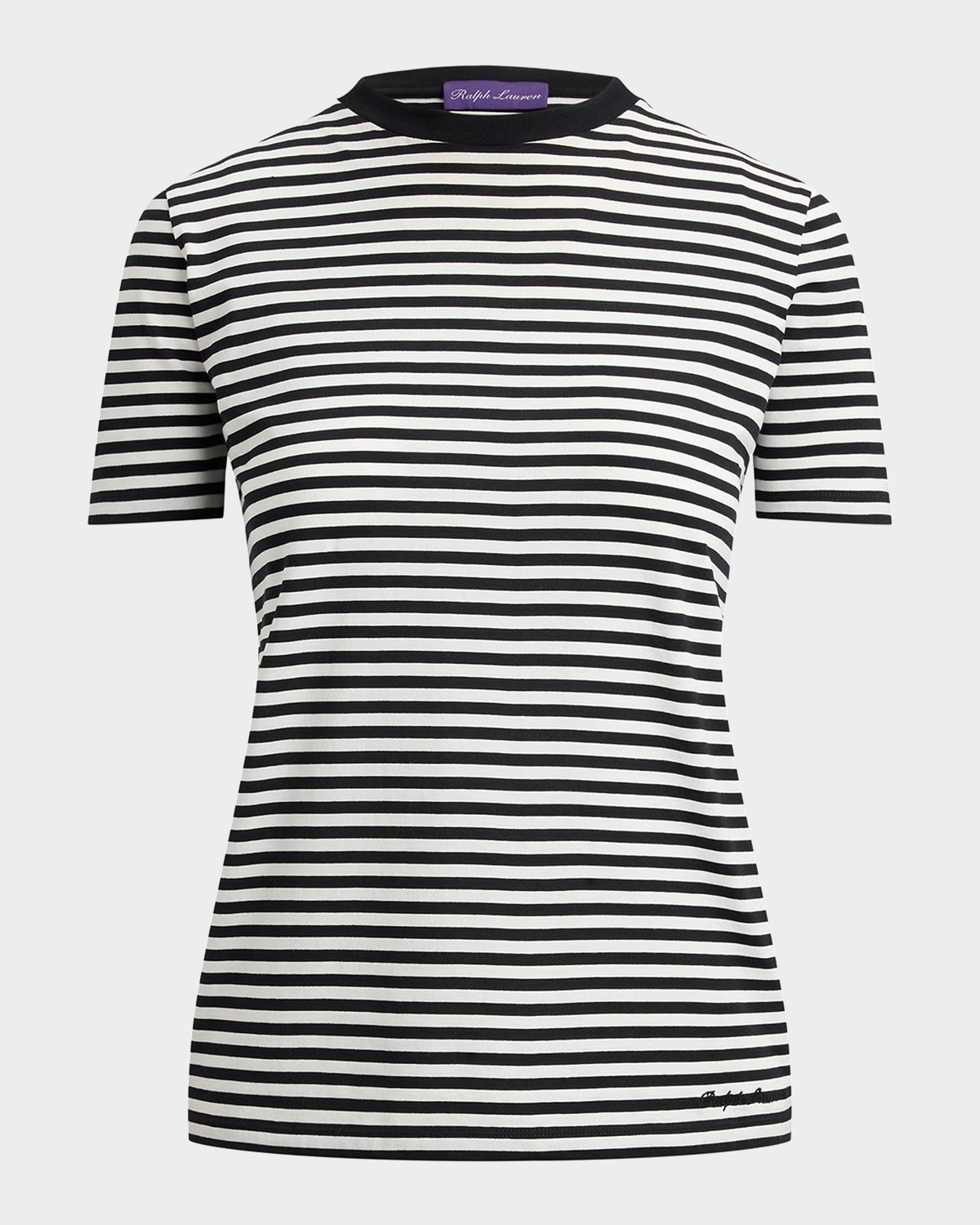 Ralph Lauren Collection Striped Short-Sleeve T-Shirt