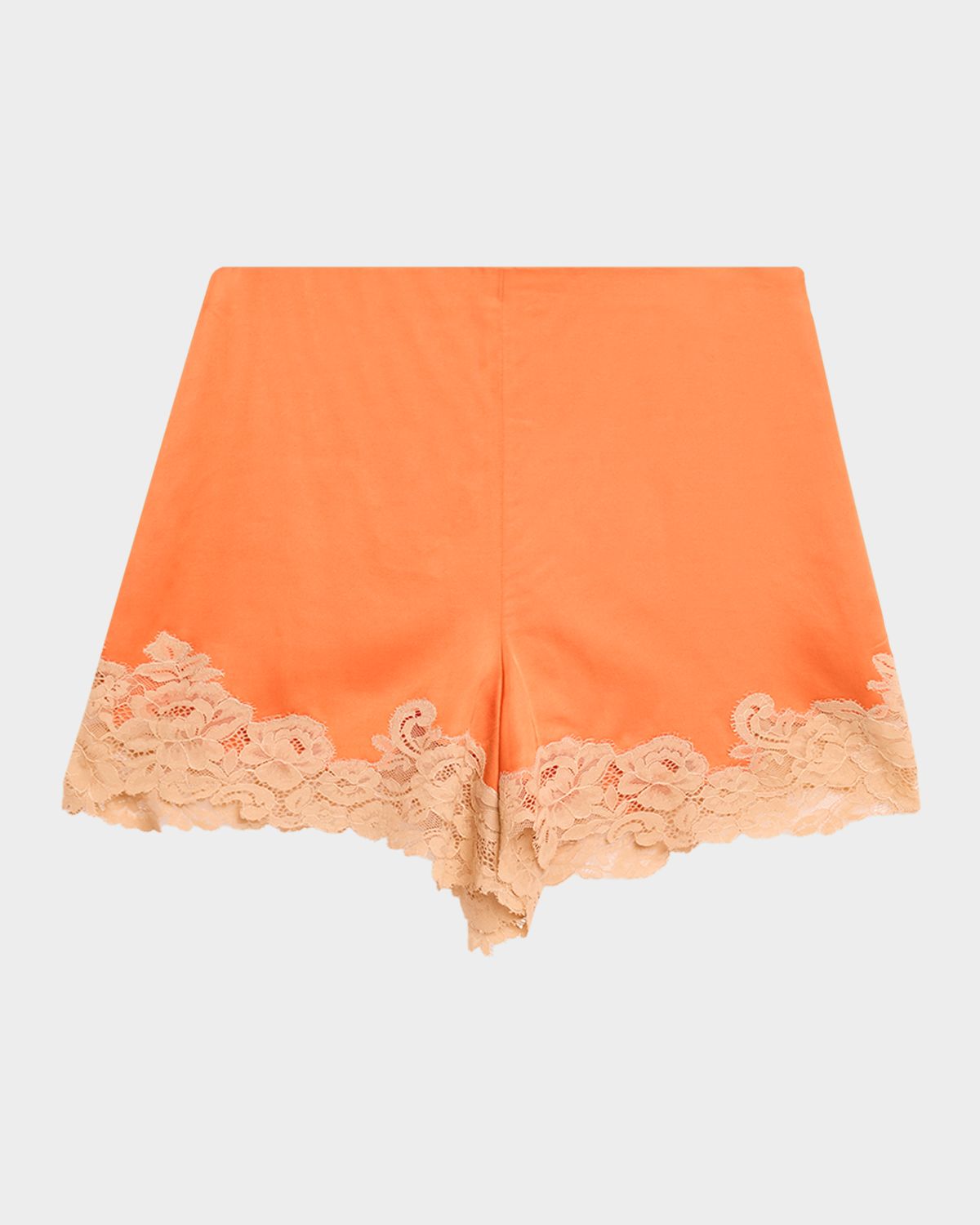 A.L.C. Pipa Satin and Lace Shorts