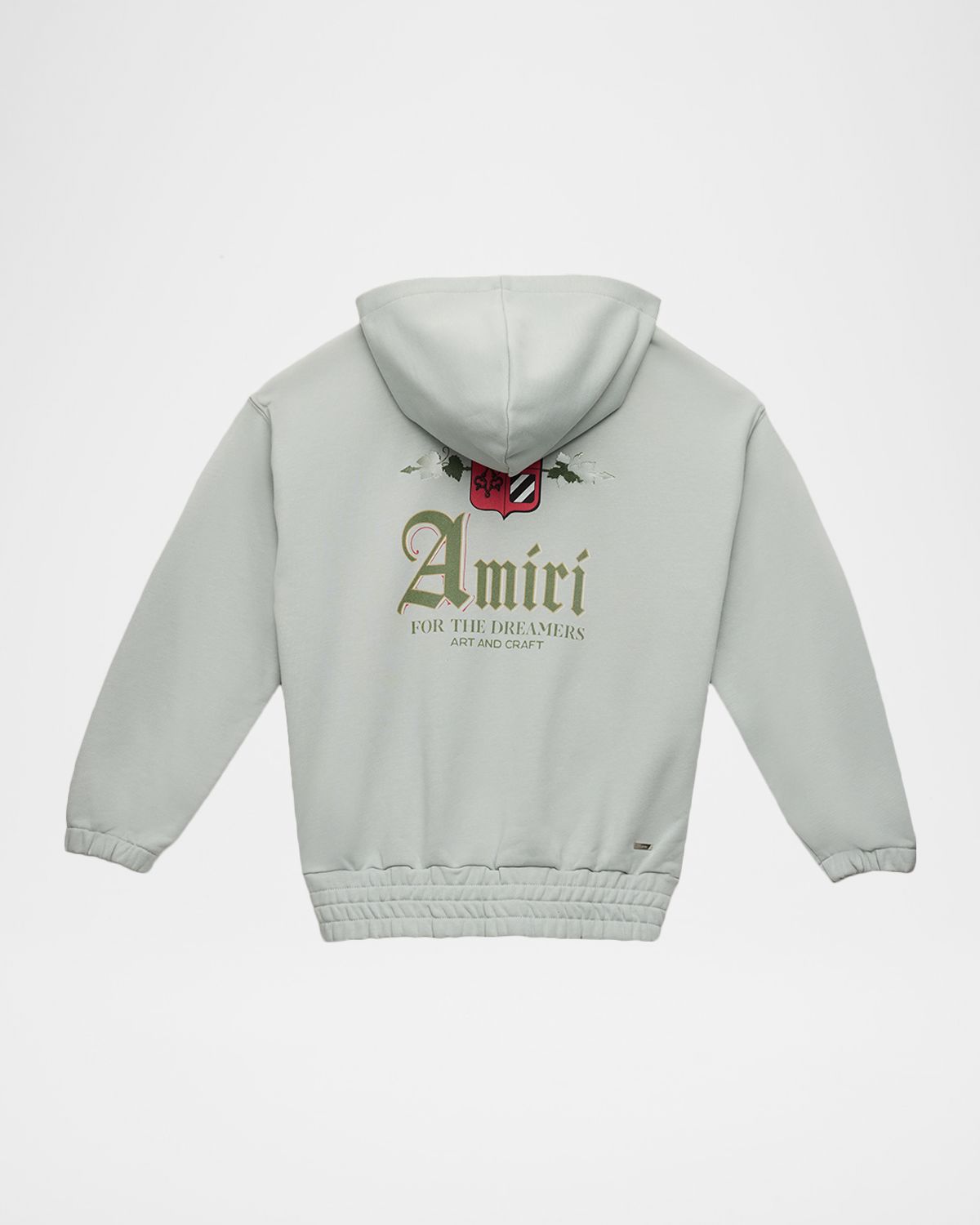 Amiri Kid 's Chateau Crown Zip-Front Hoodie, Size 4-12