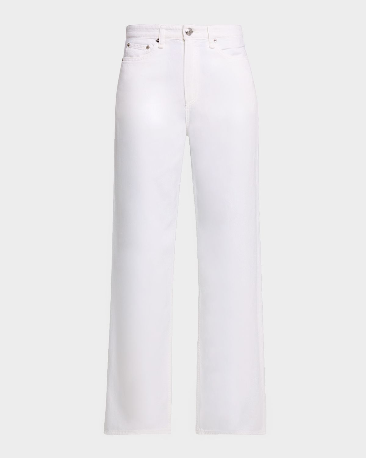 Rag & Bone Featherweight Logan Mid-Rise Wide Jeans