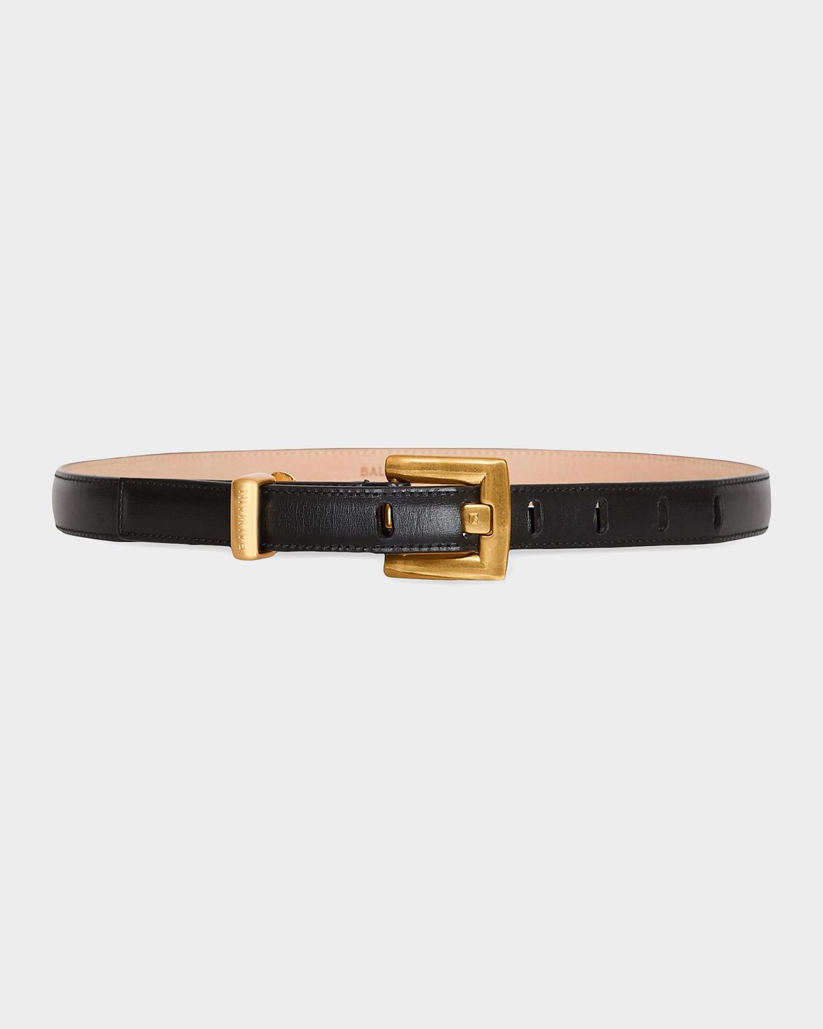Balmain Anthem Leather Belt