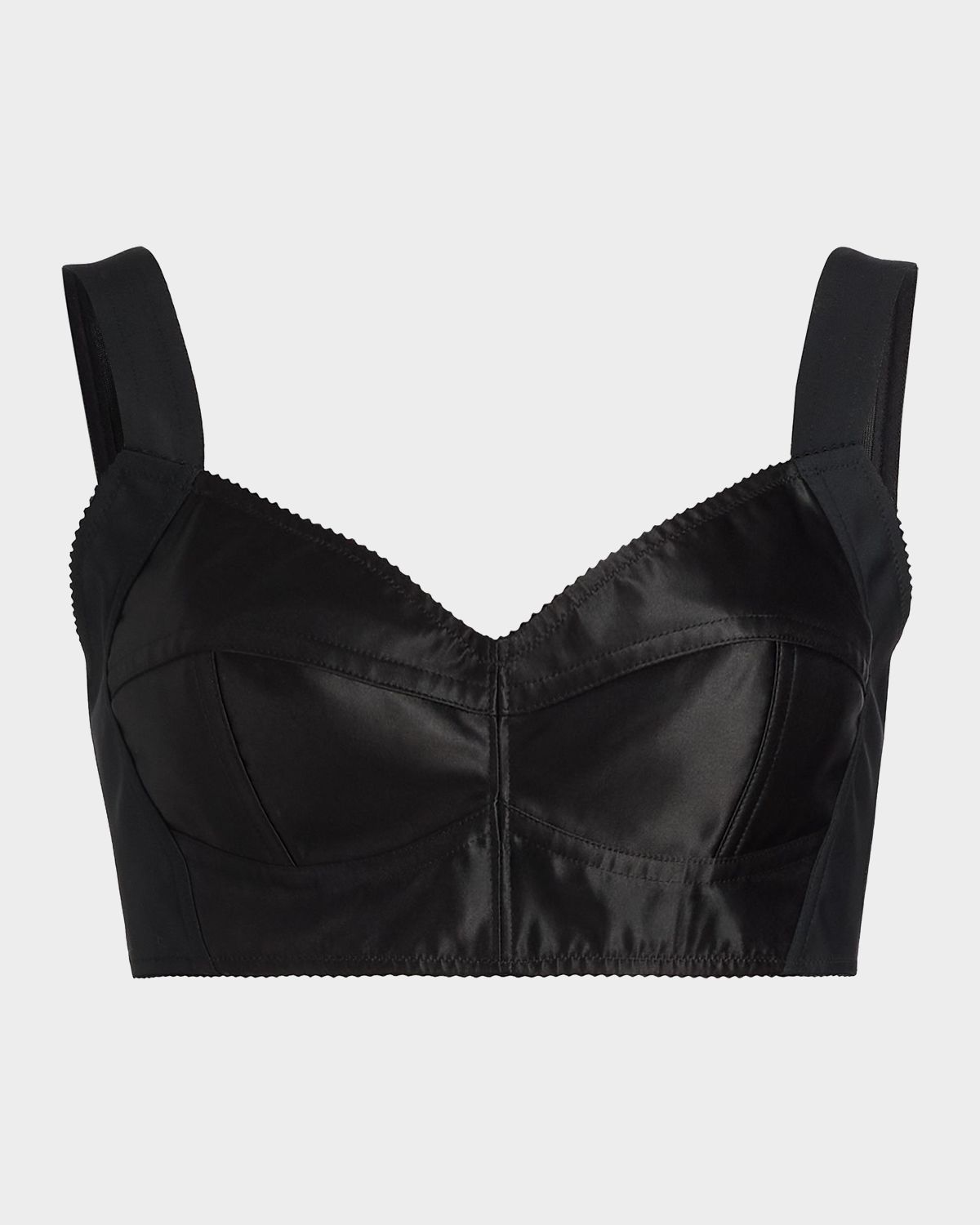 Dolce & Gabbana Satin Bra Top