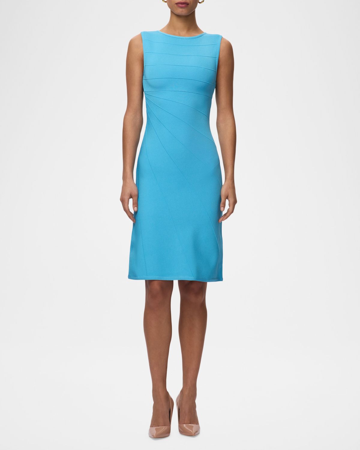 Herve Leger The Rhea Knee-Length Dress