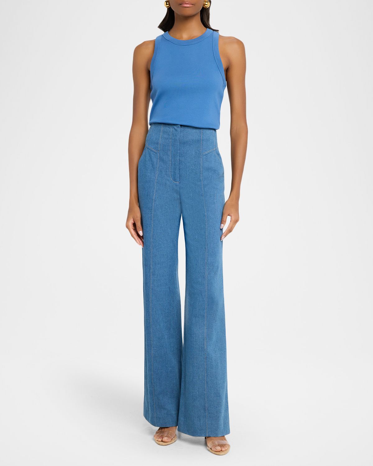 Veronica Beard Frenkle Denim Pants