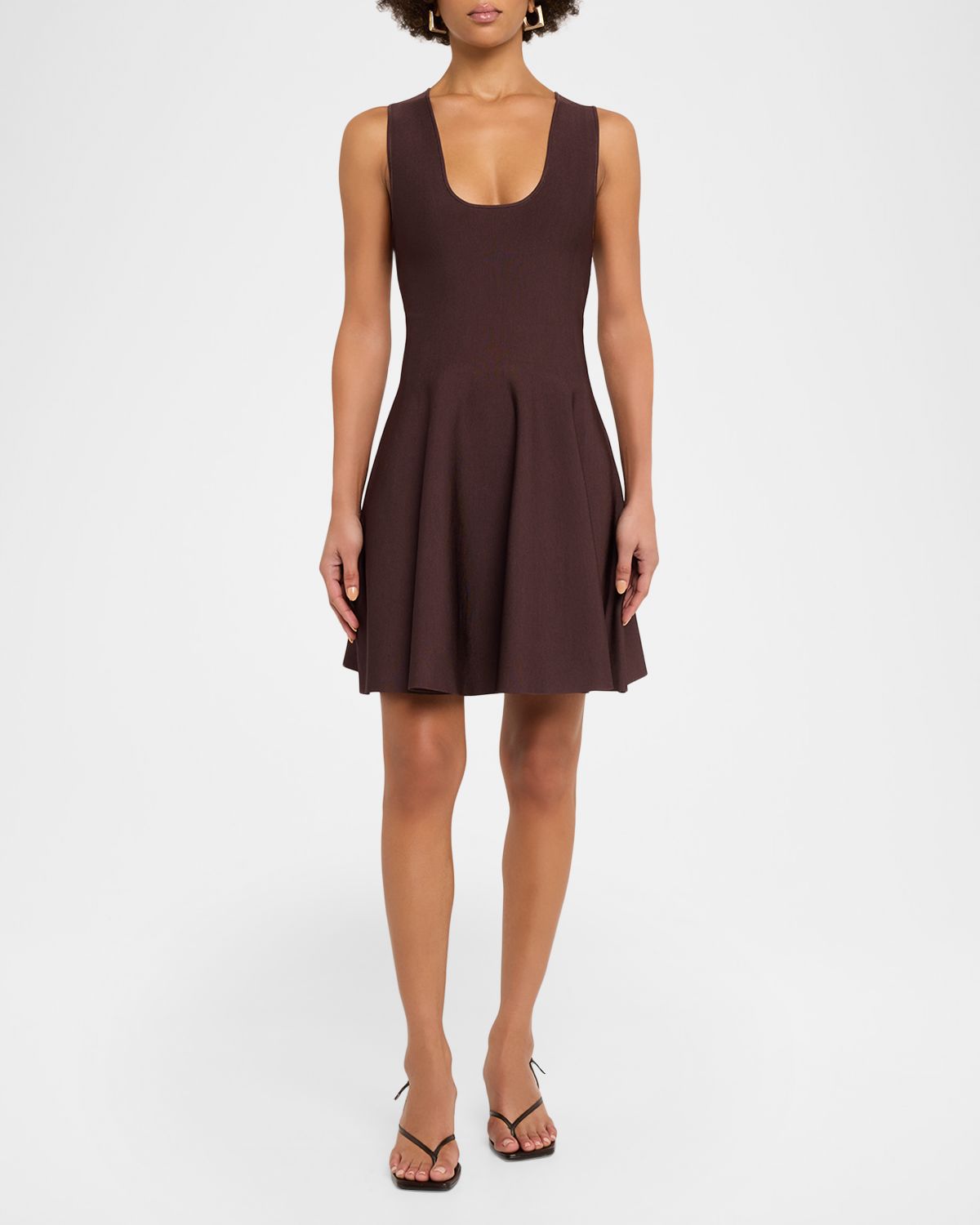 A.L.C. Sera Knit Fit-&-Flare Mini Dress