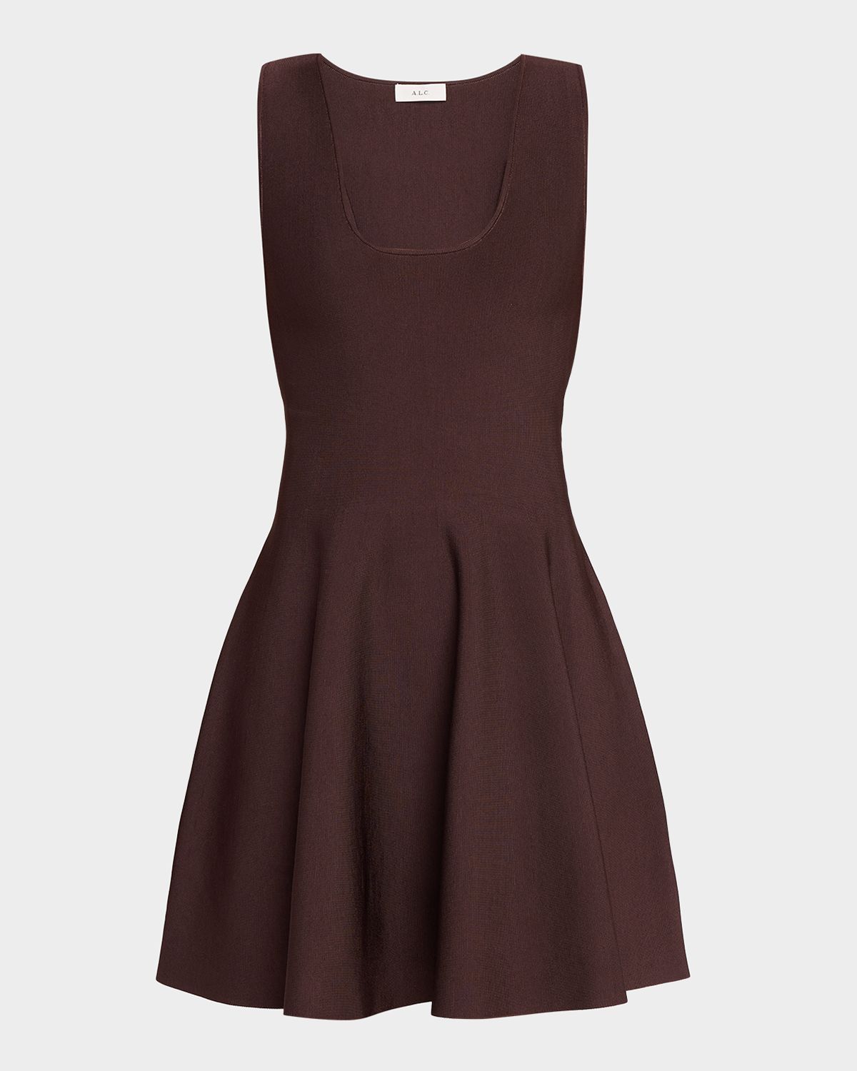 A.L.C. Sera Knit Fit-&-Flare Mini Dress